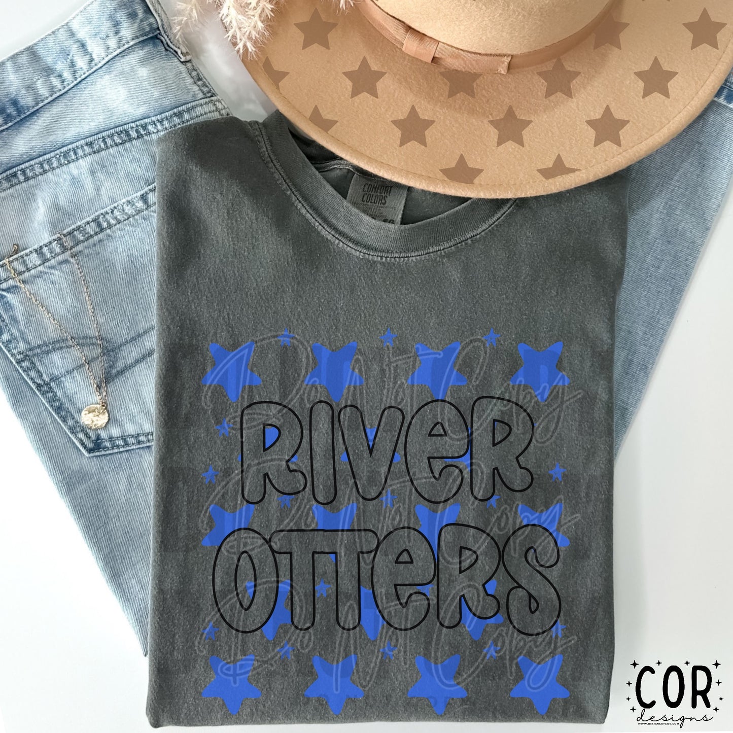 River Otters (blue stars)