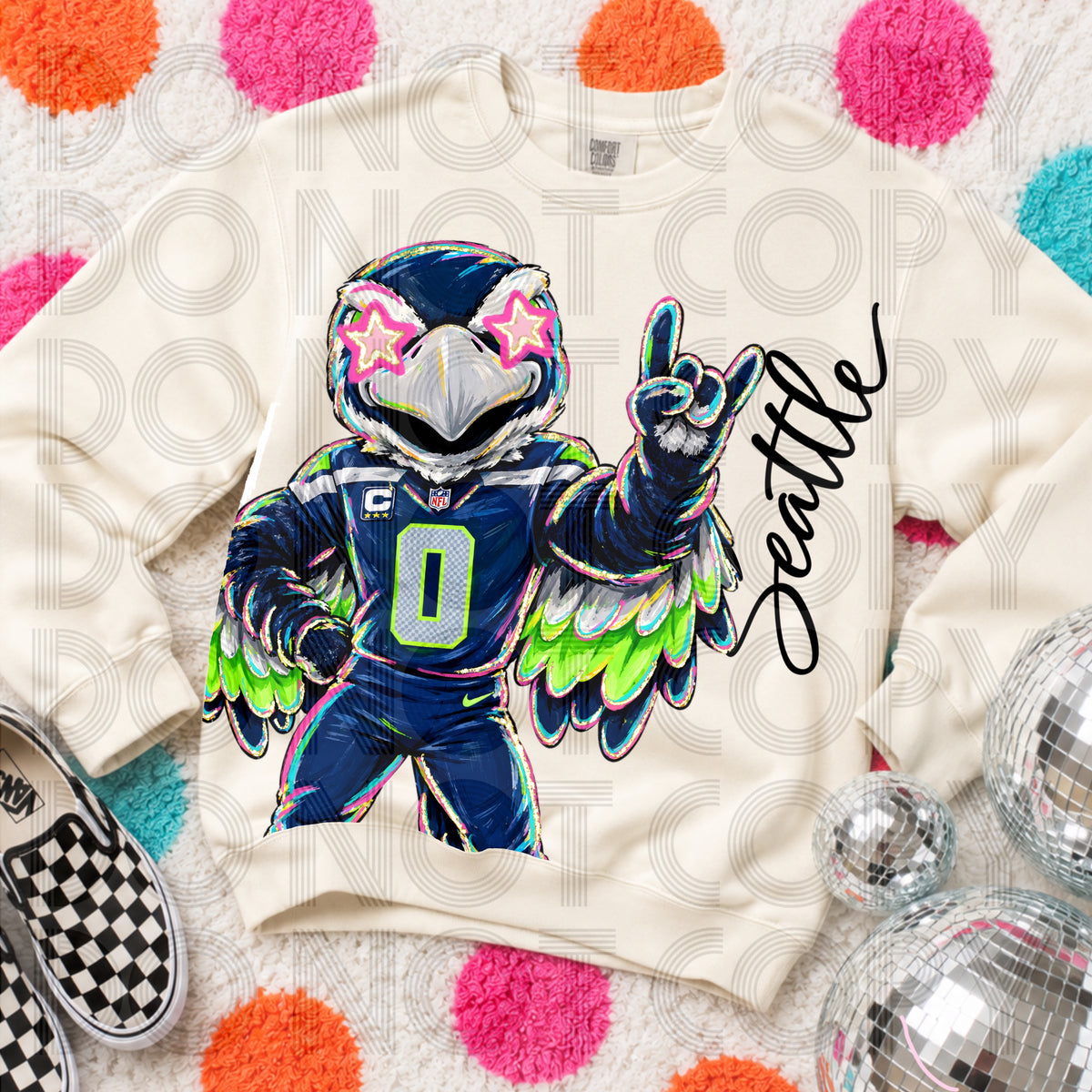 Cropped Delulu Mascot Seattle
