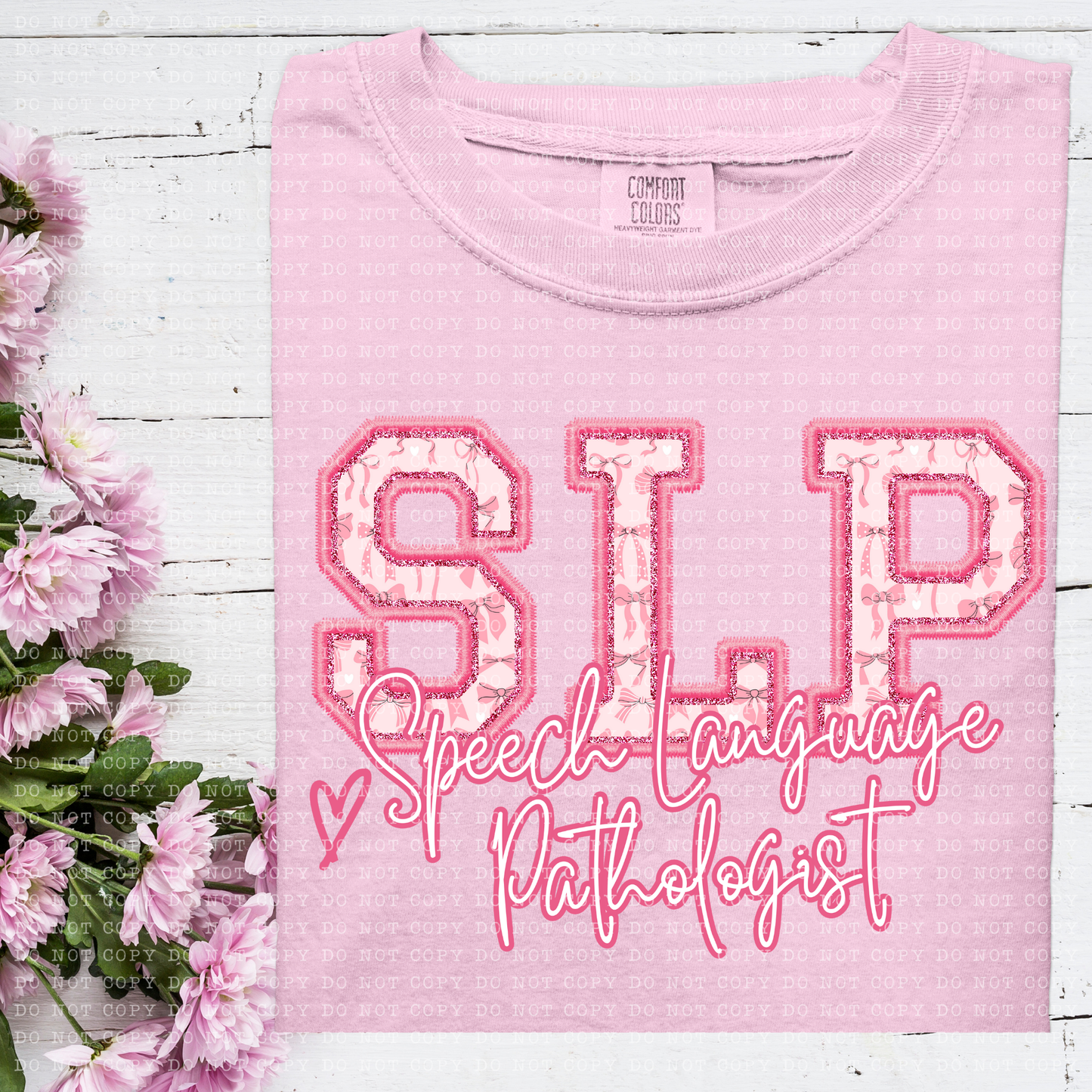 Pink Coquette Speech Language Pathologist