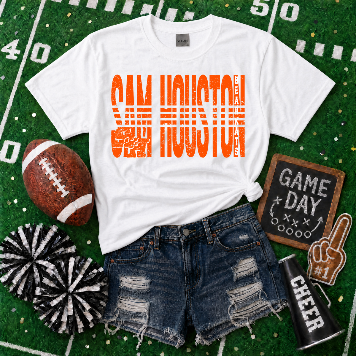 College Lined - Sam Houston Bearkats