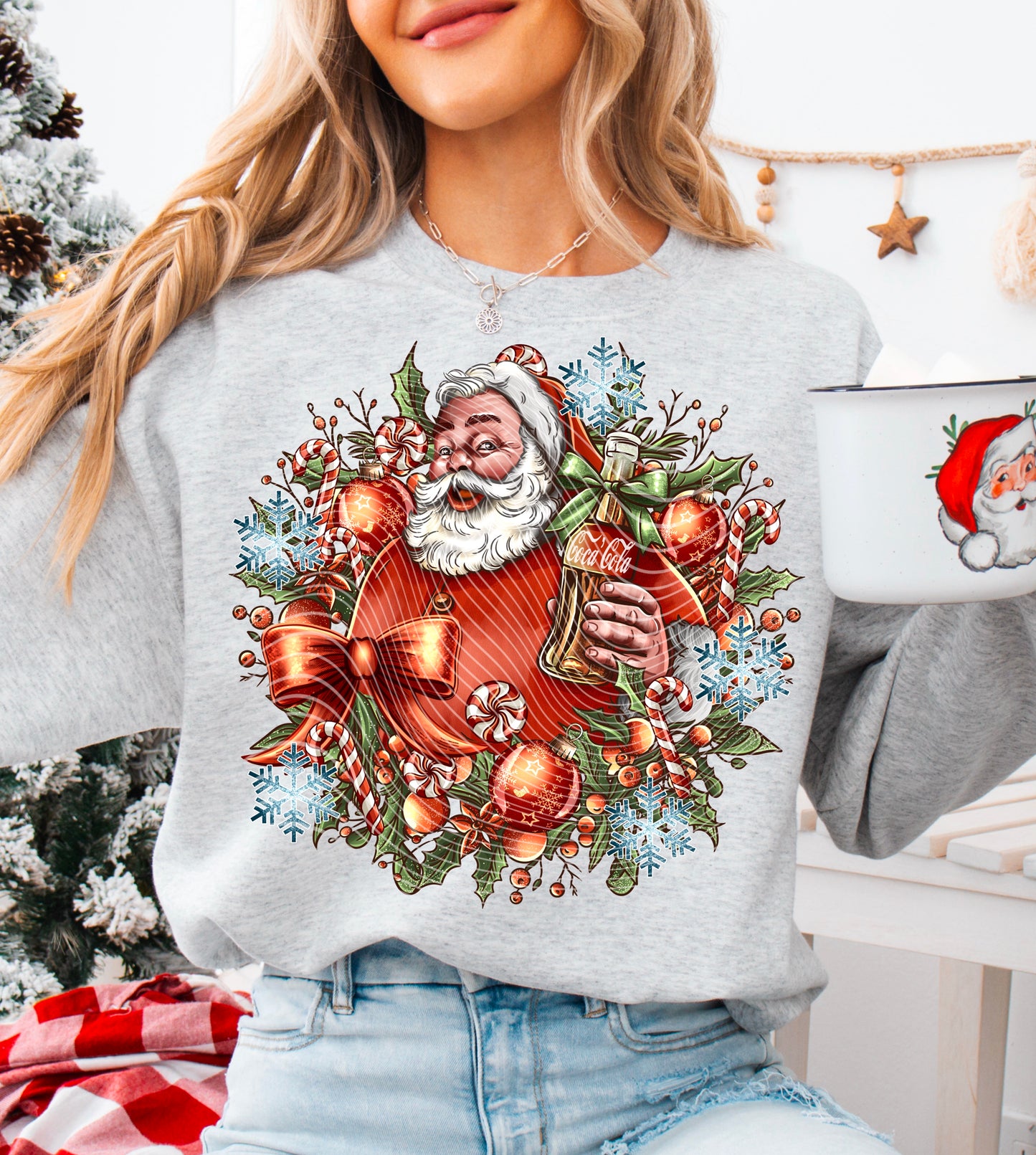 Christmas Santa Coca Cola - FRONT