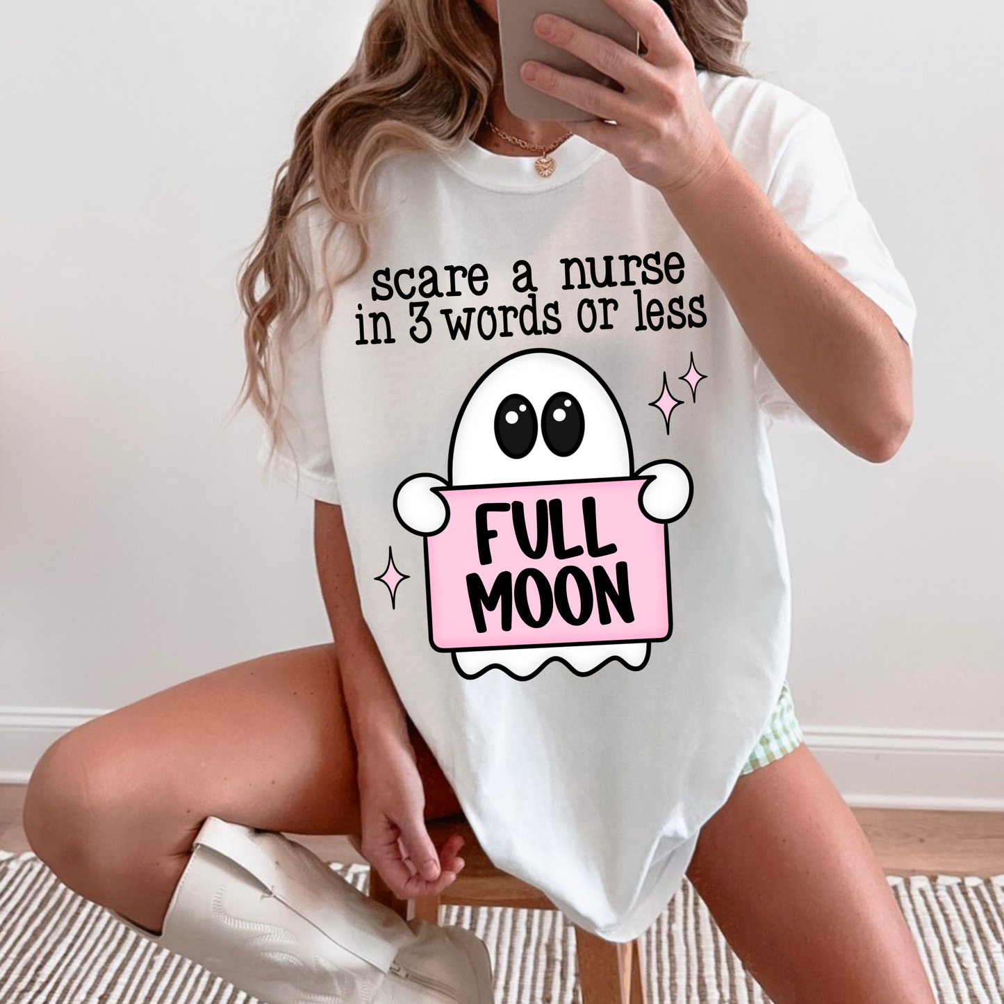 Scare a nurse in 3 words or less - Full Moon