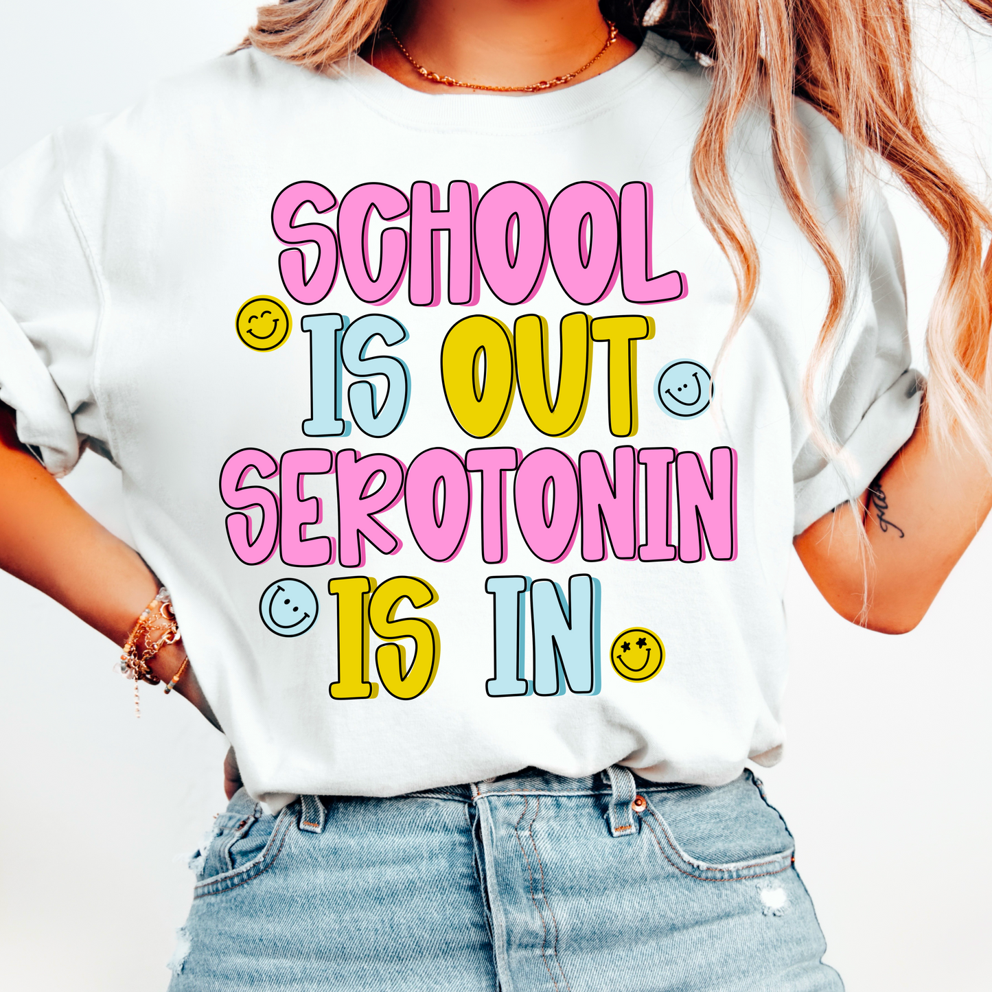 School is out. Serotonin is in
