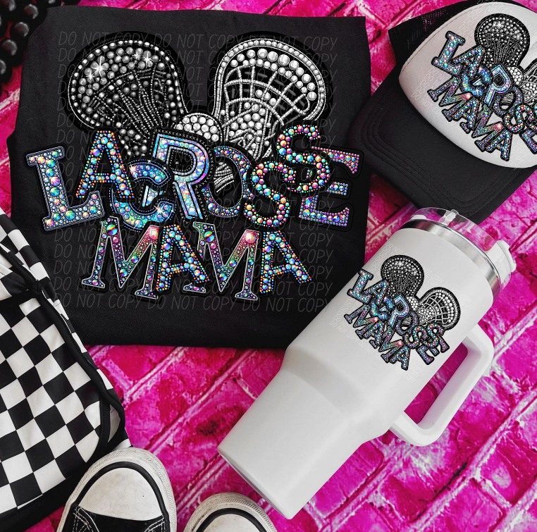 Lacrosse Mama (Rhinestones)