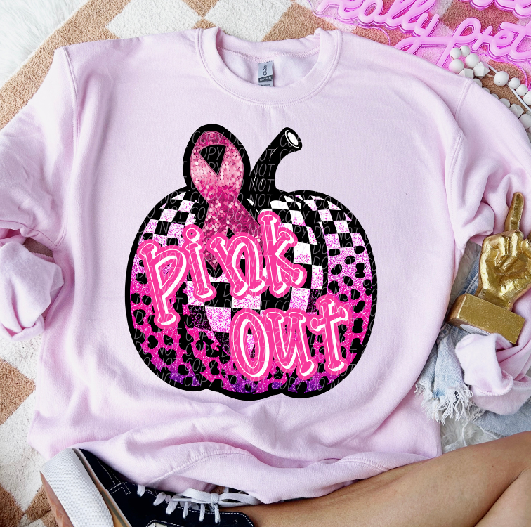 Pink Out Pumpkin