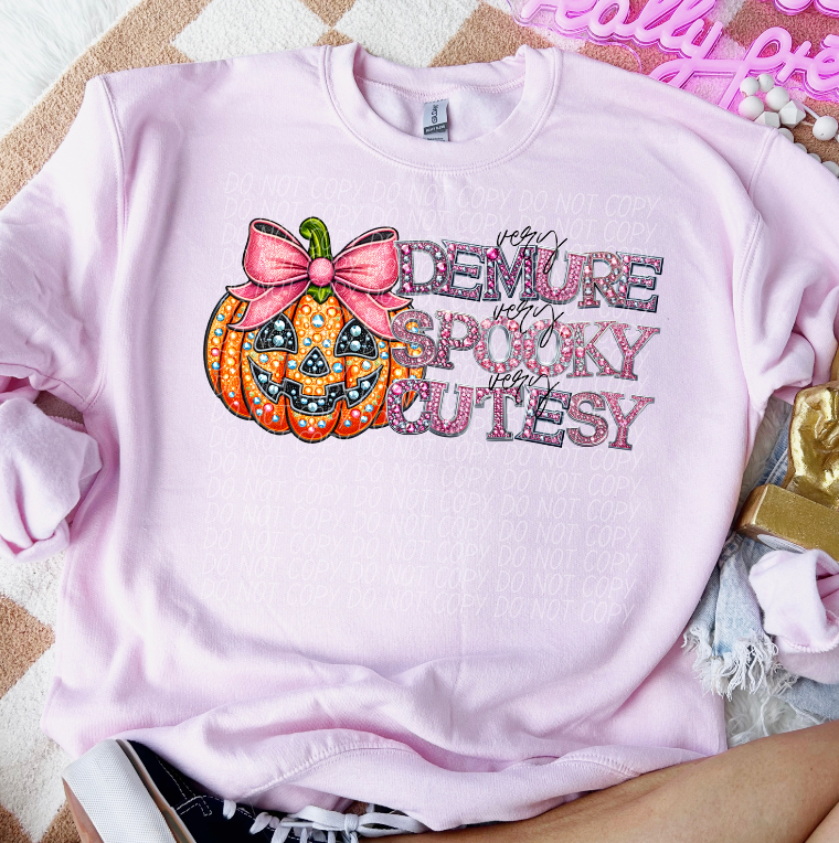 Very Demure, Very Spooky, Very Cutesy Pumpkin