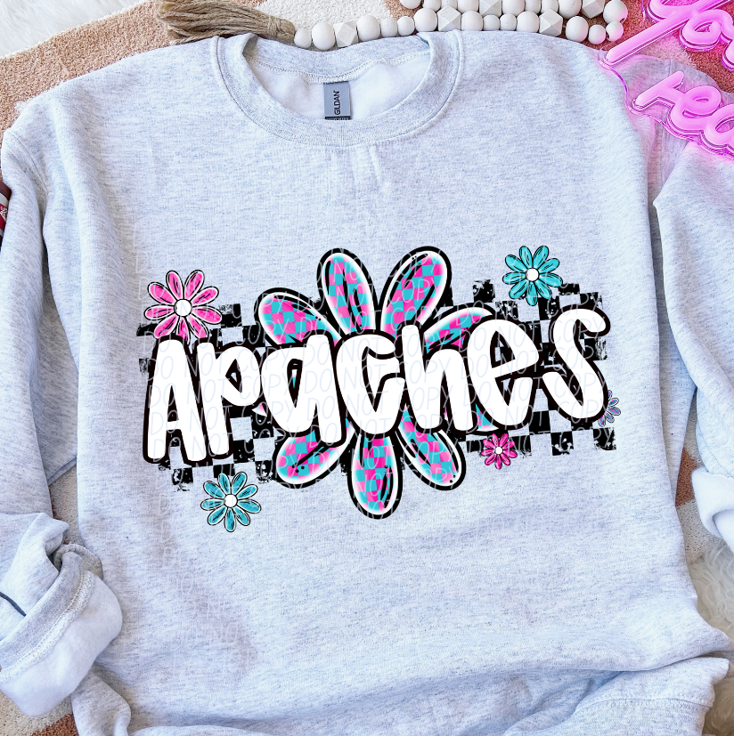 Apaches (checker flower mascots)