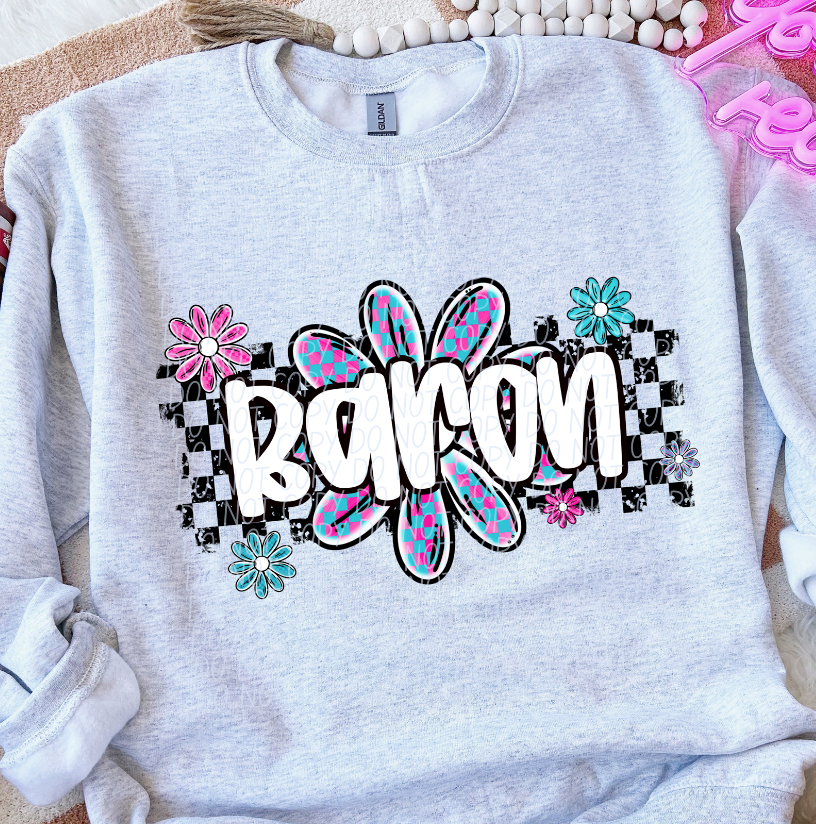 Baron (checker flower mascots)