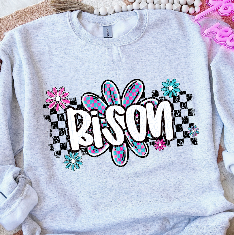 Bison (checker flower mascots)