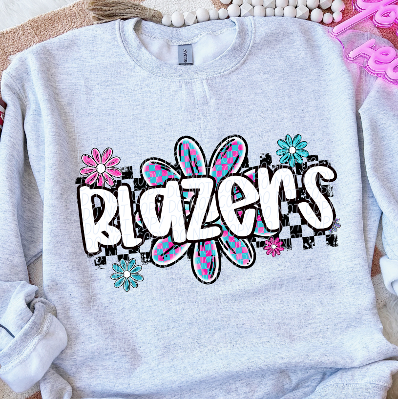 Blazers (checker flower mascots)