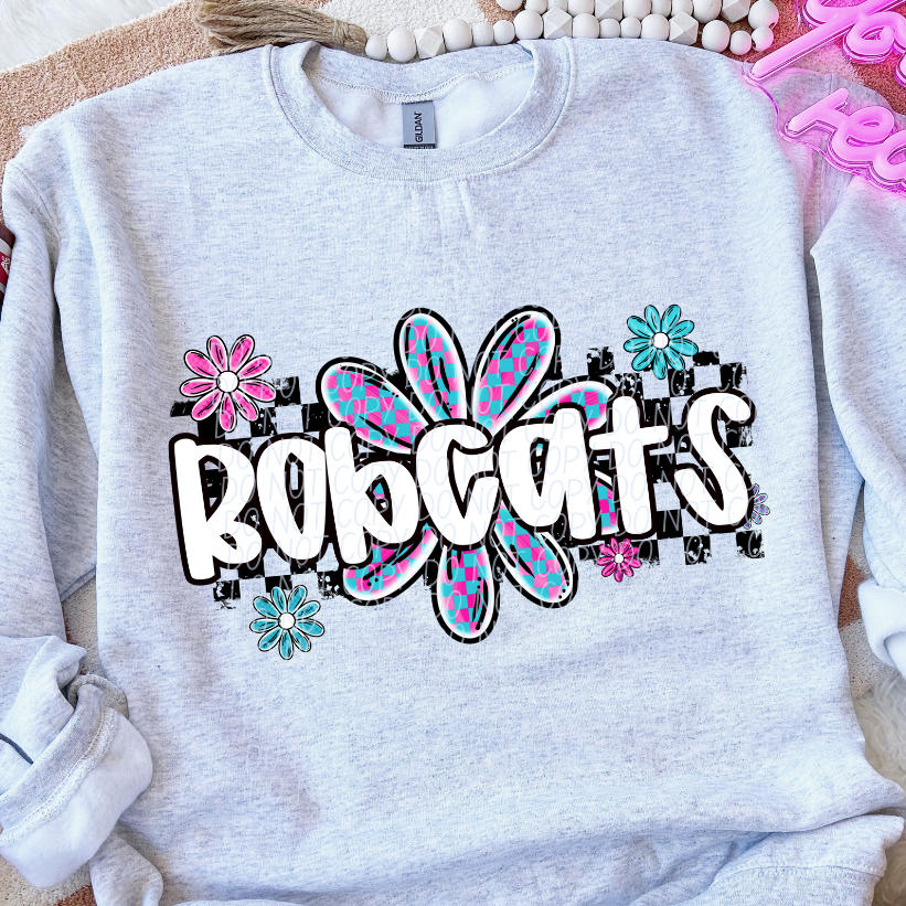 Bobcats (checker flower mascots)