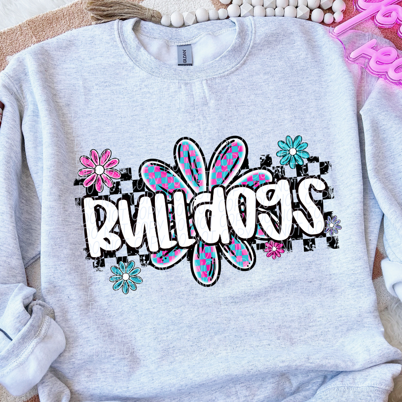 Bulldogs (checker flower mascots)