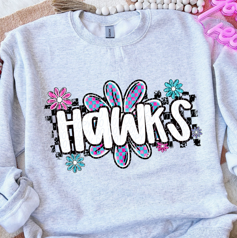 Hawks (checker flower mascots)