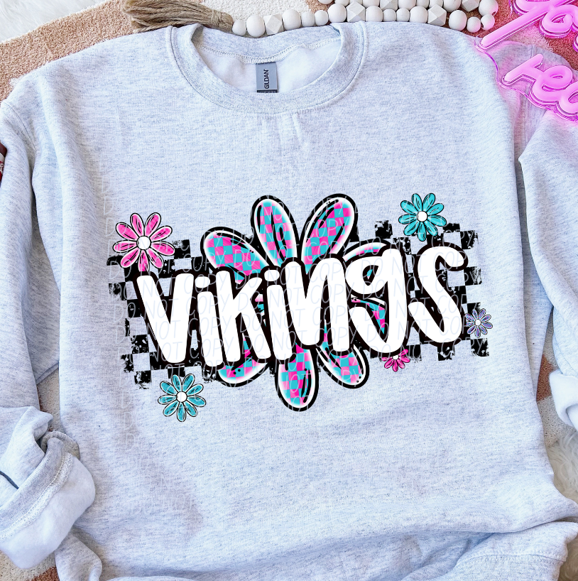 Vikings (checker flower mascots)