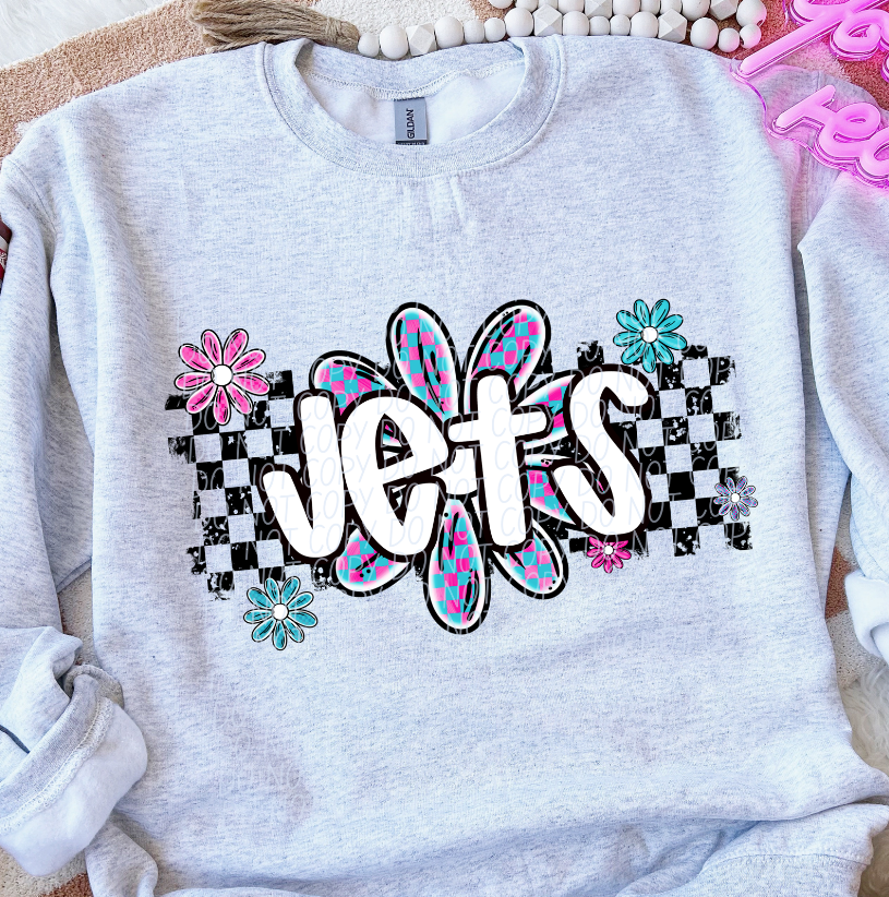 Jets (checker flower mascots)