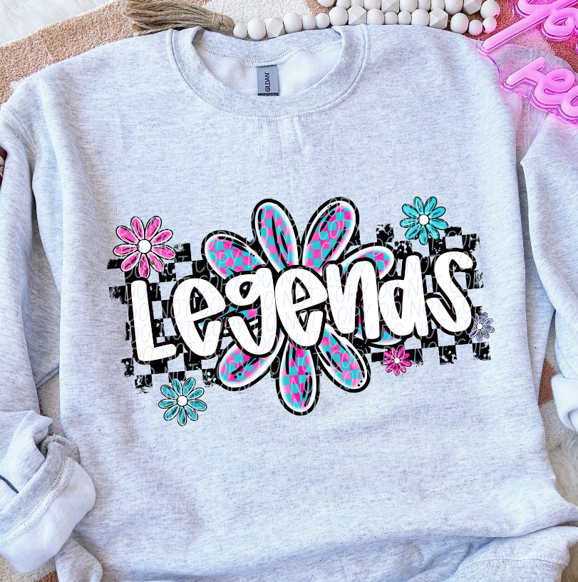 Legends (checker flower mascots)