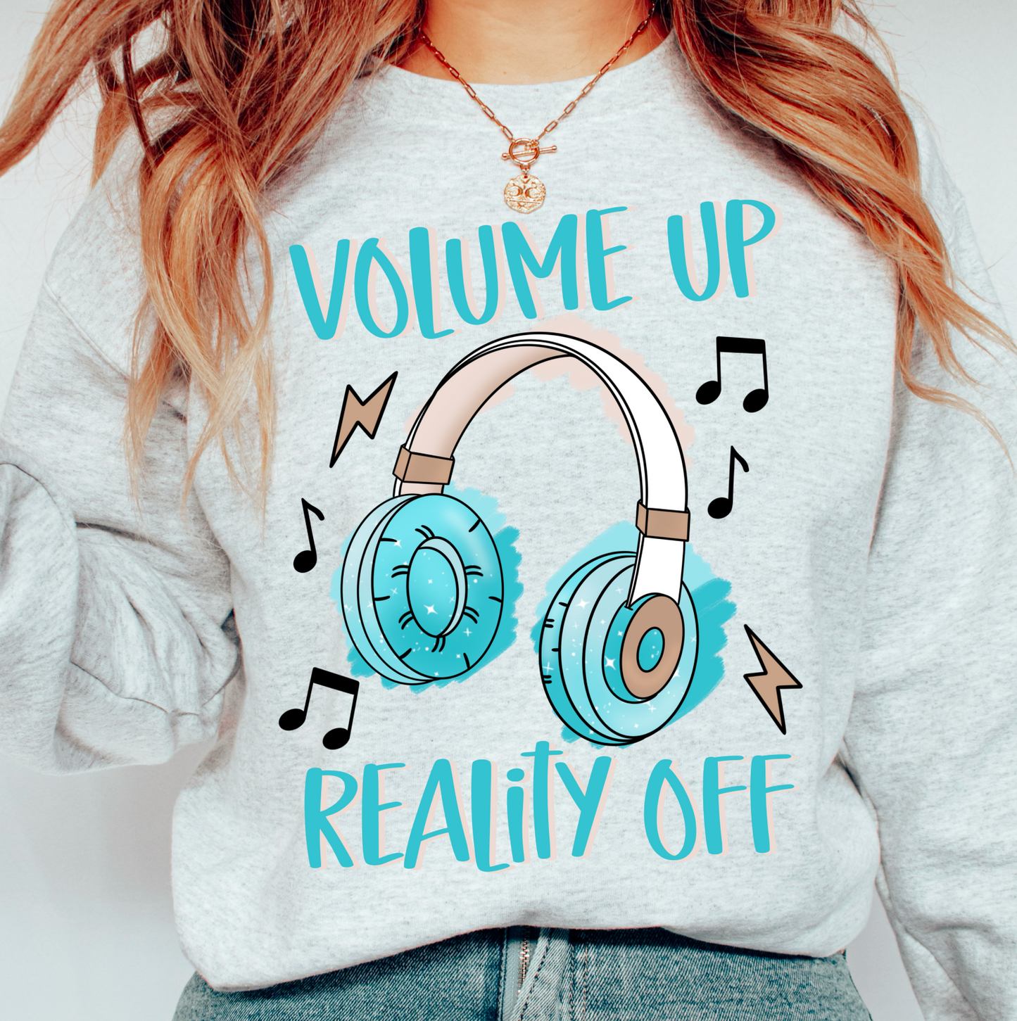 Volume up reality off