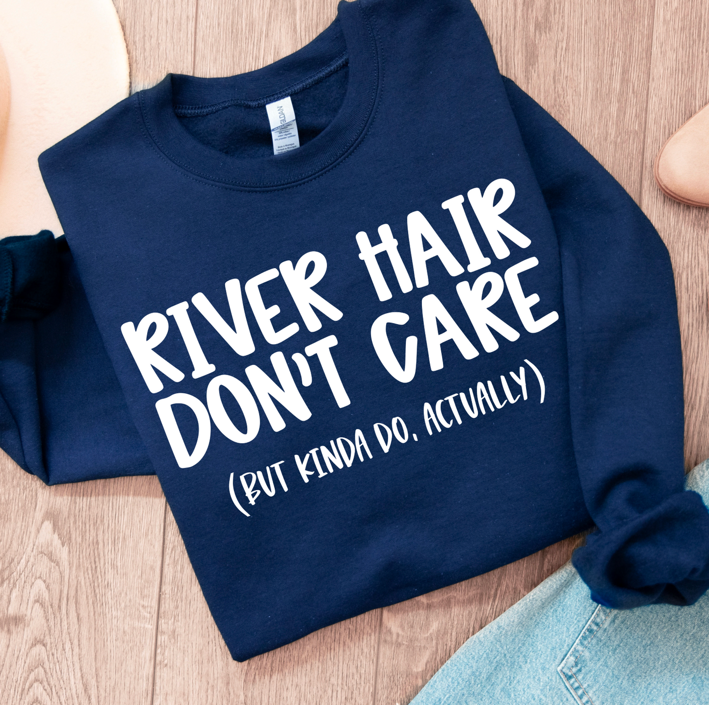 River hair don't care (white)