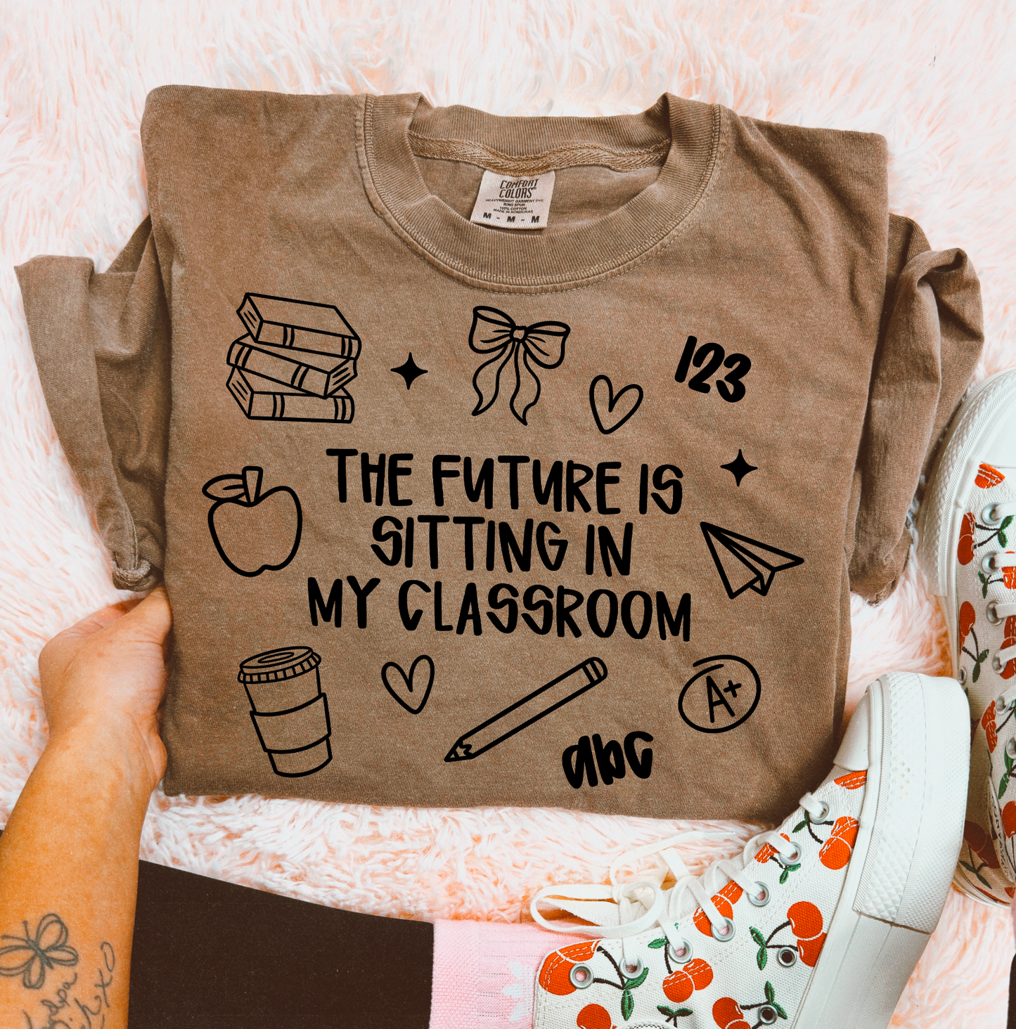 The future is sitting in my classroom (black)