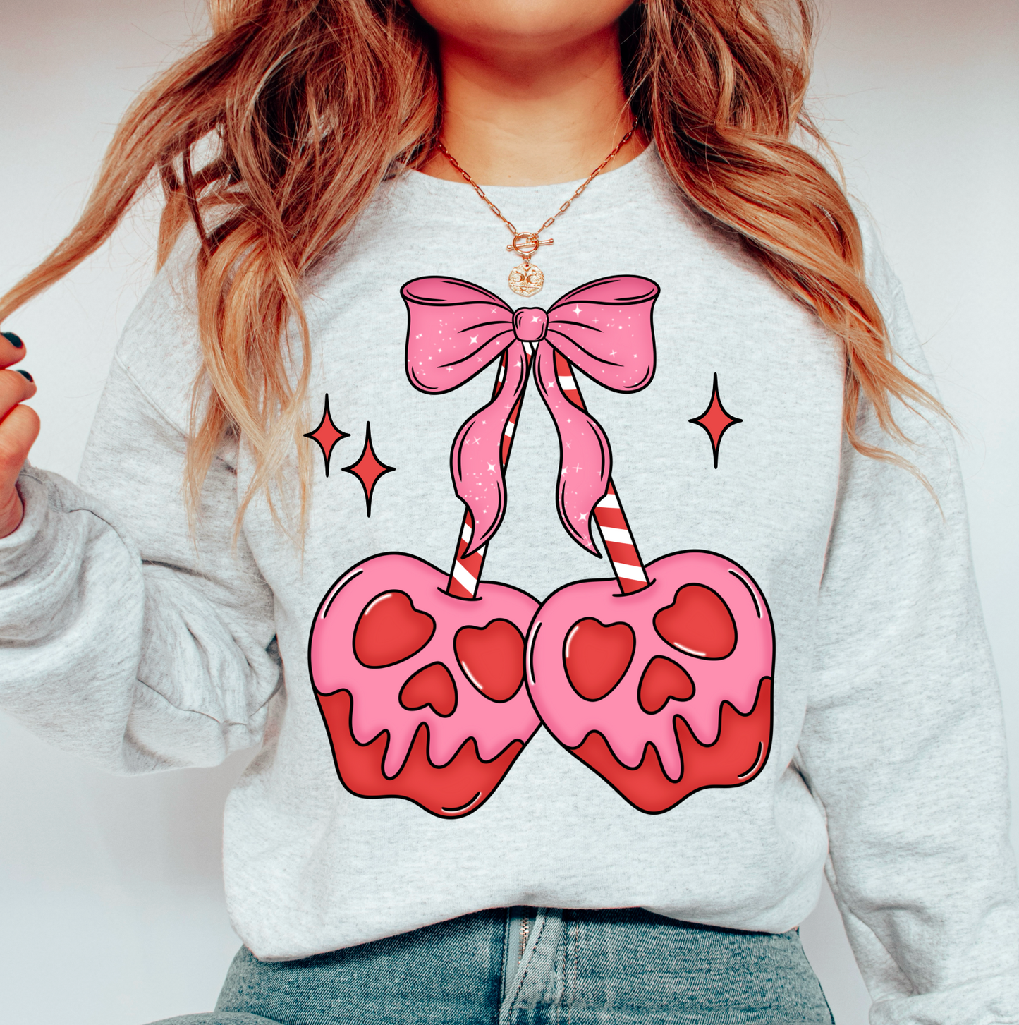 Pink Candy Apples
