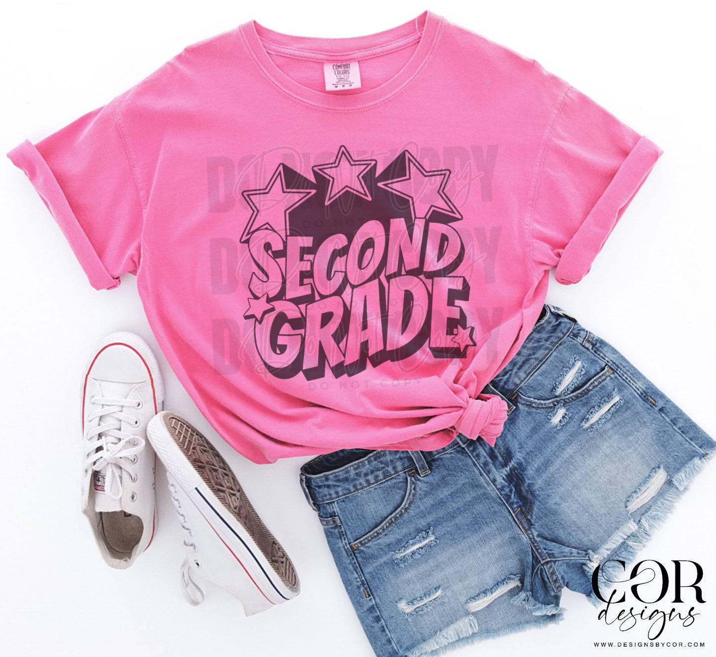 Second Grade With Stars