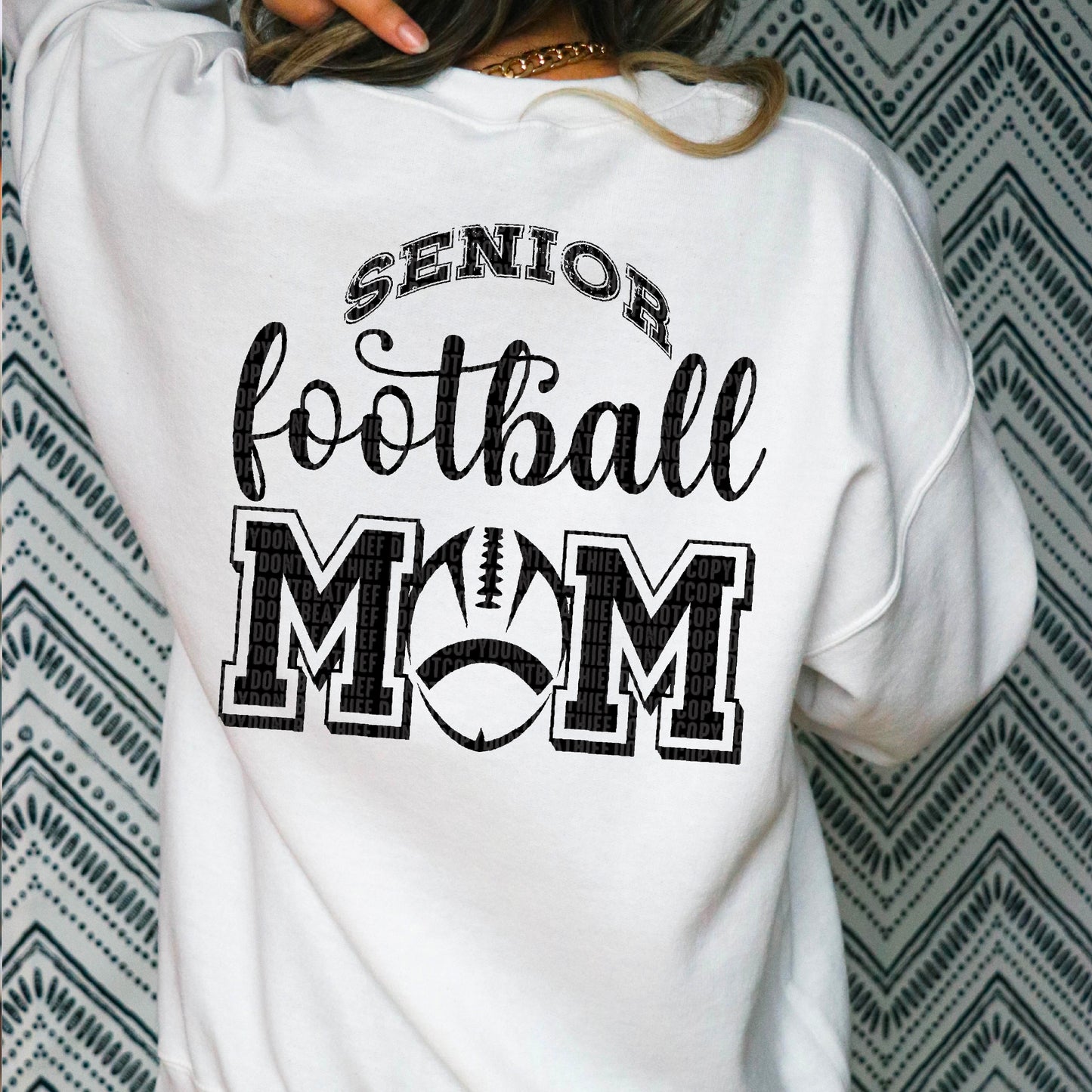 Senior Football Mom- DTF Transfer