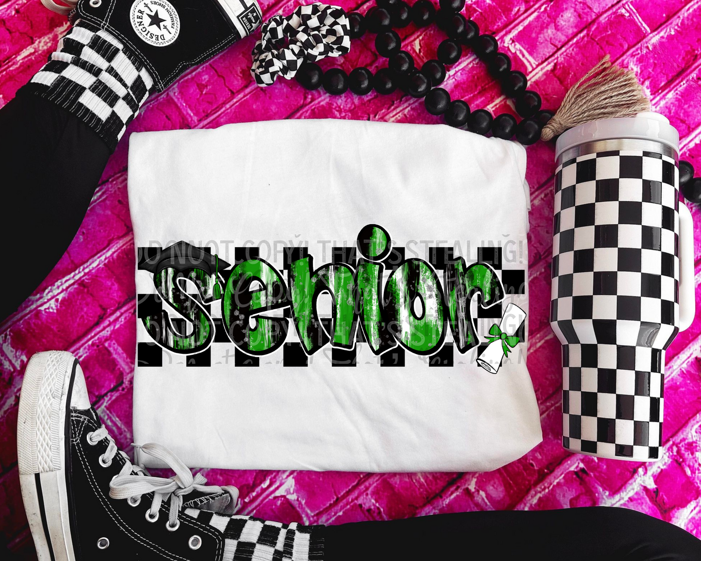 Senior Black and Green