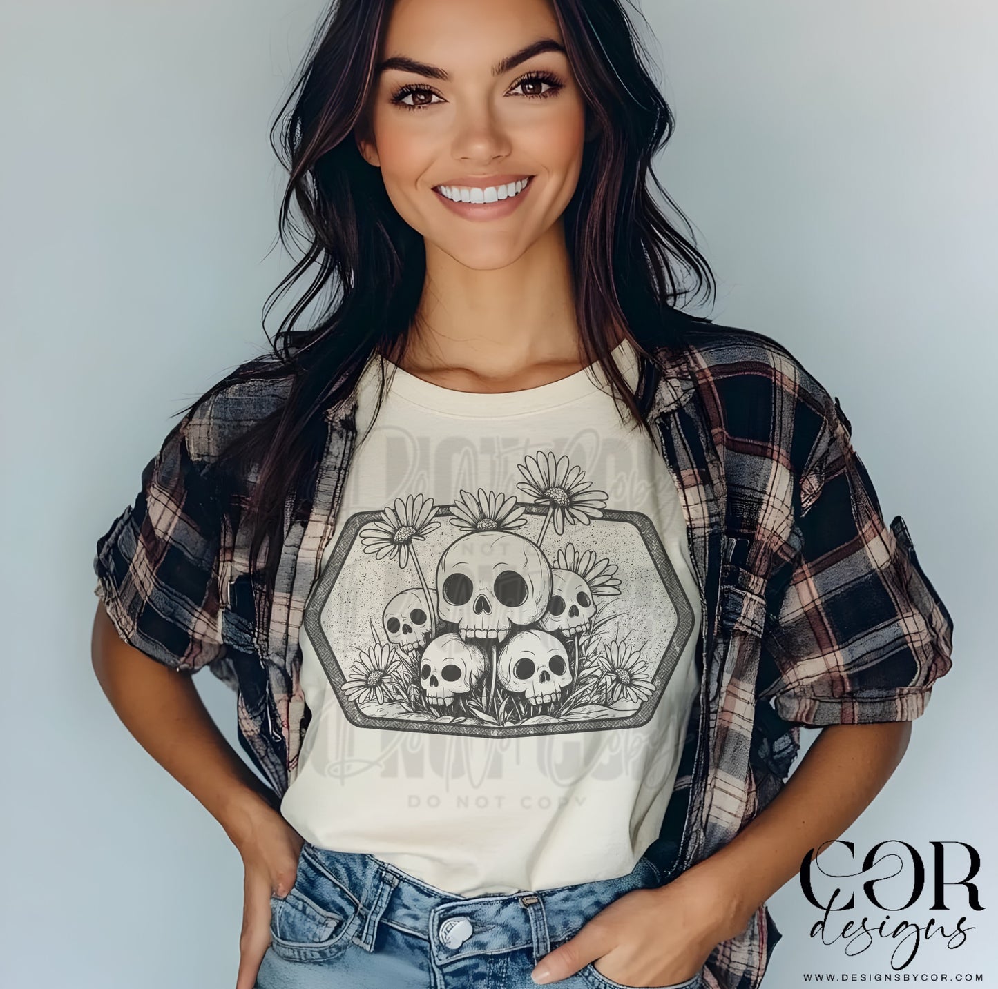 Skulls and Flowers