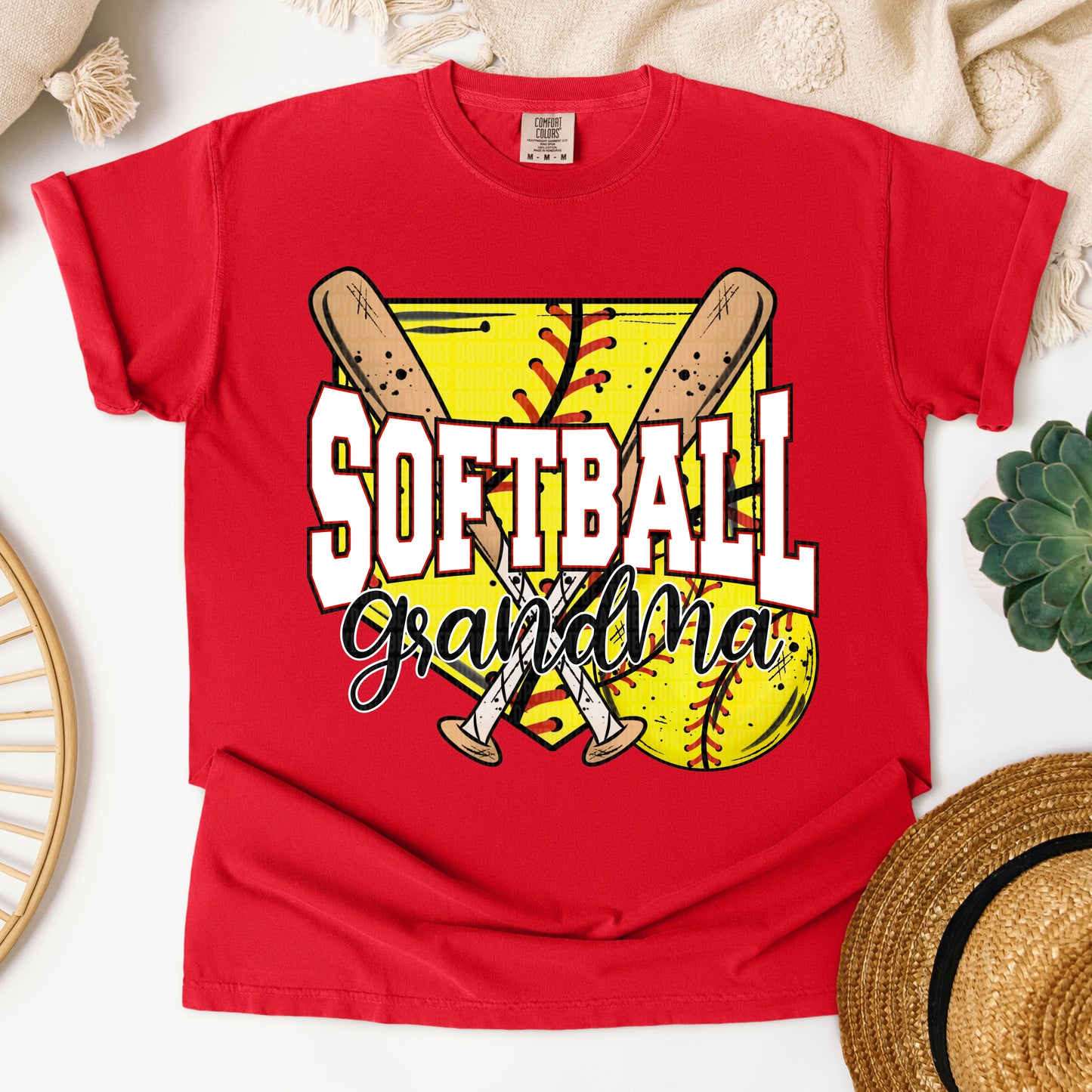 SOFTBALL GRANDMA HOME PLATE