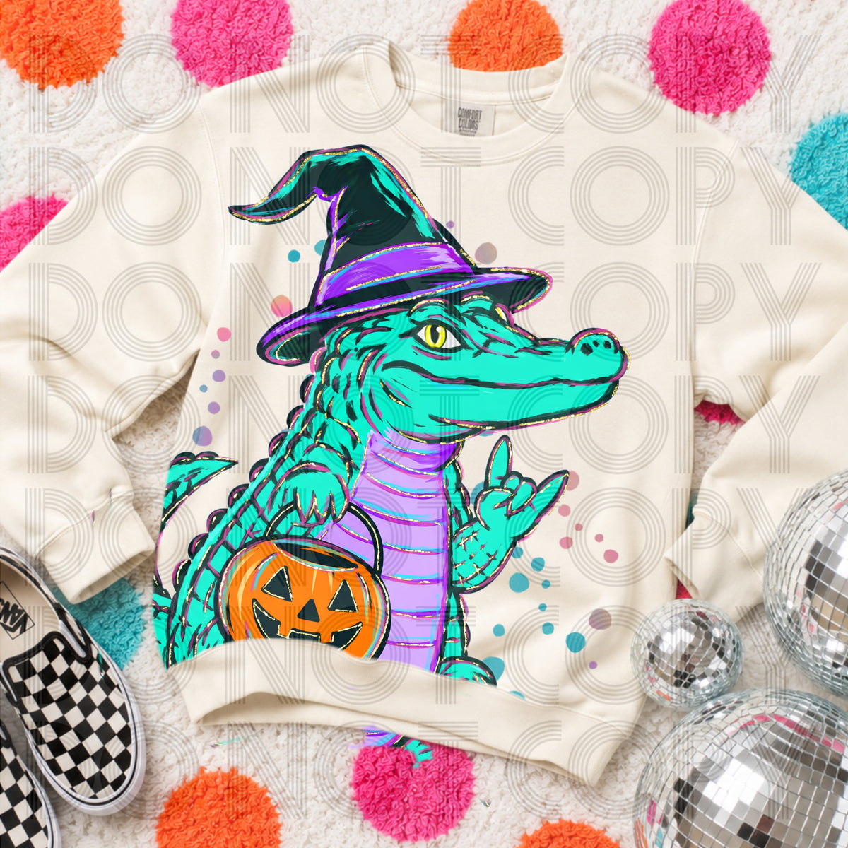 Spooky Delulu Spooky Crocodile