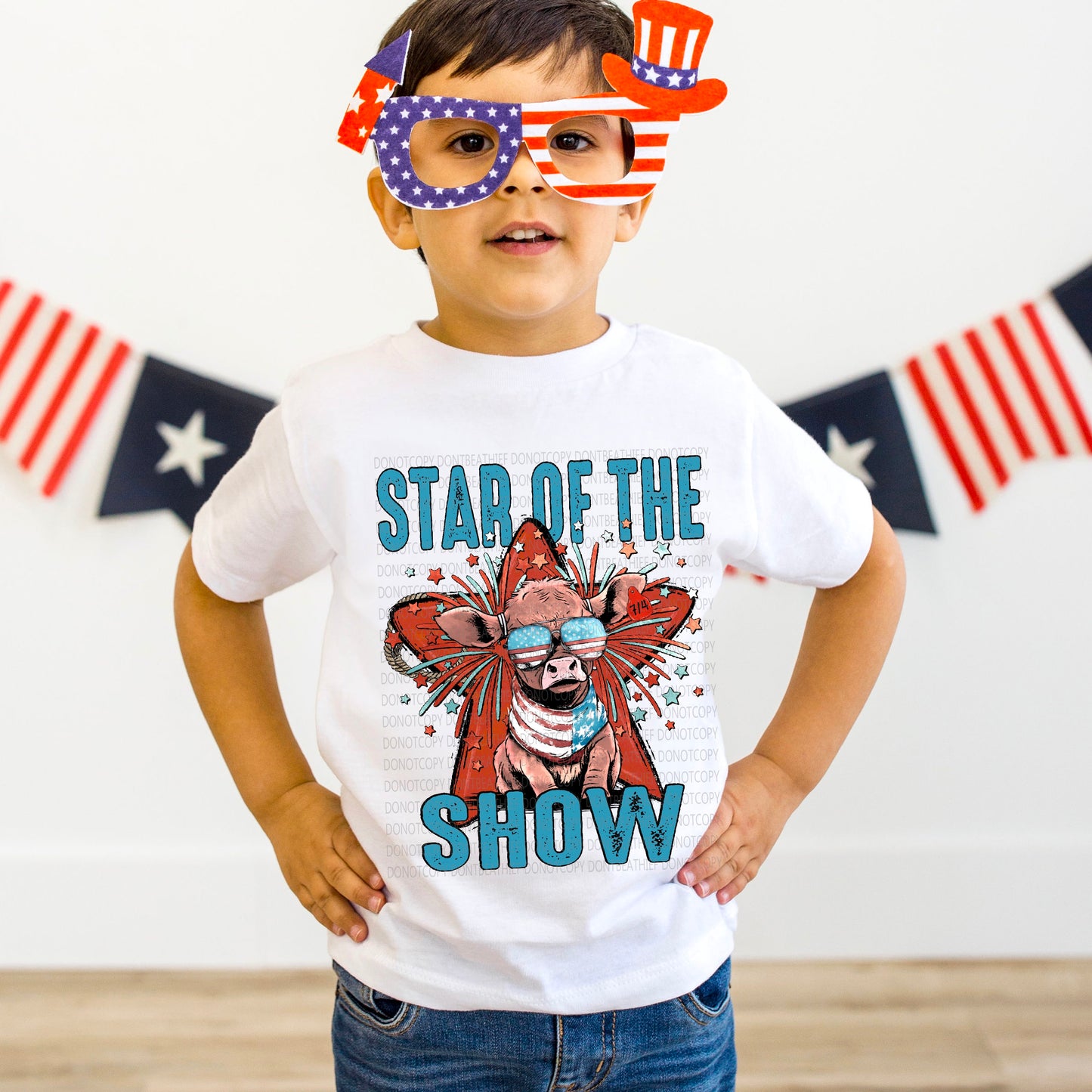 Star of The Show 4th - DTF Transfer
