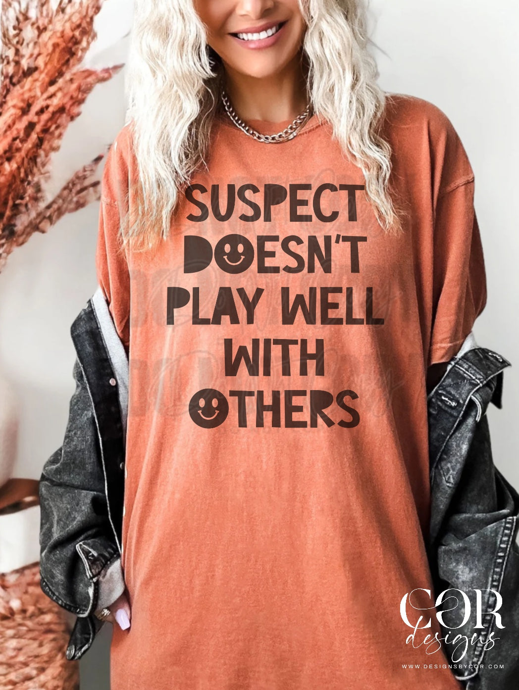 Suspect doesn't play well with others