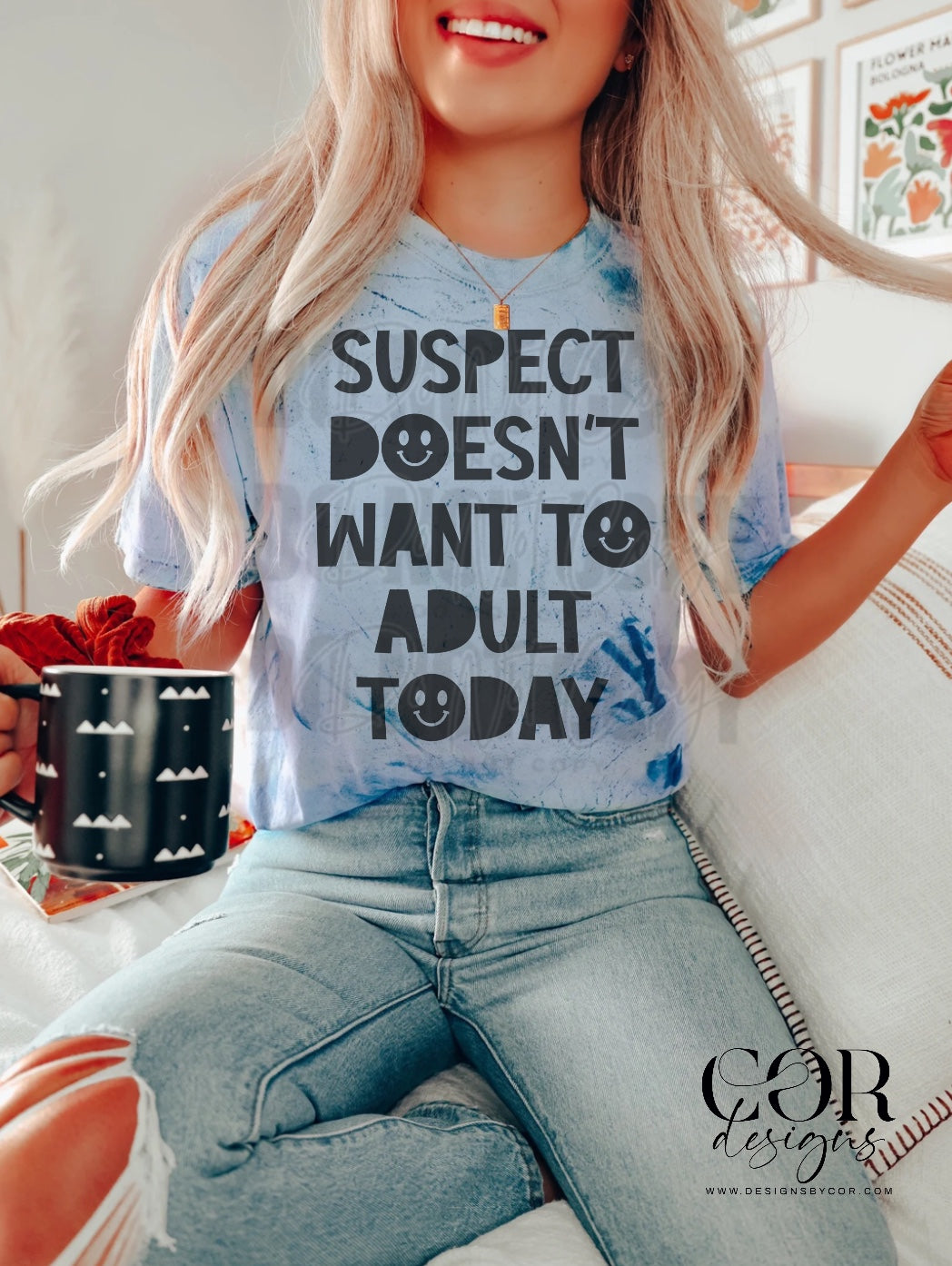 Suspect doesn't want to adult today