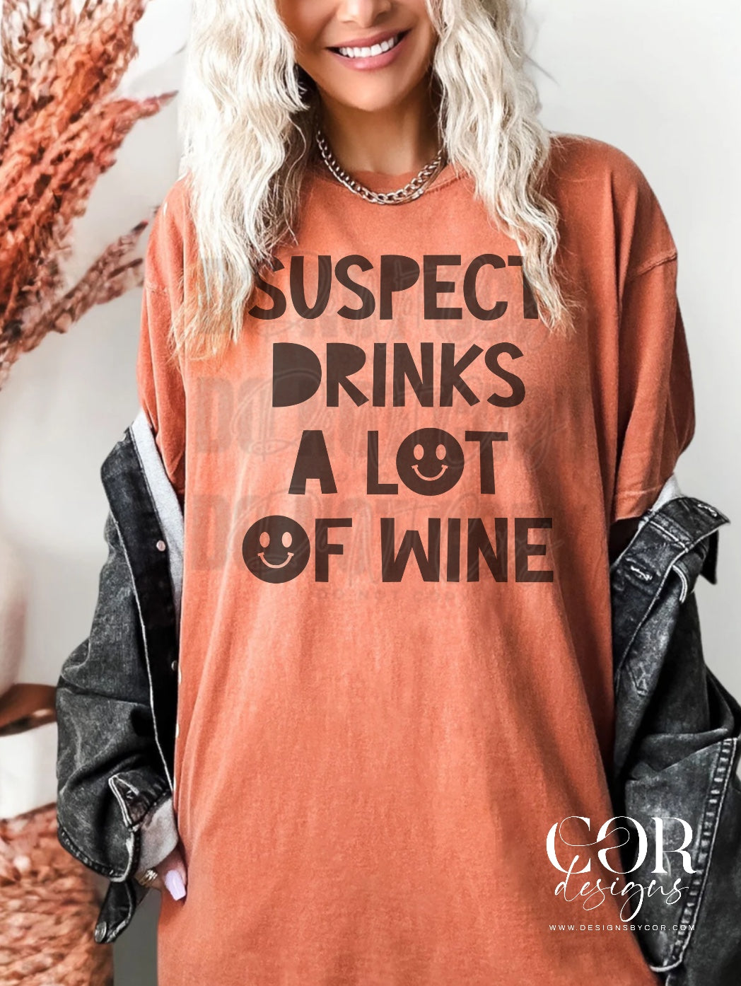 Suspect drinks a lot of wine