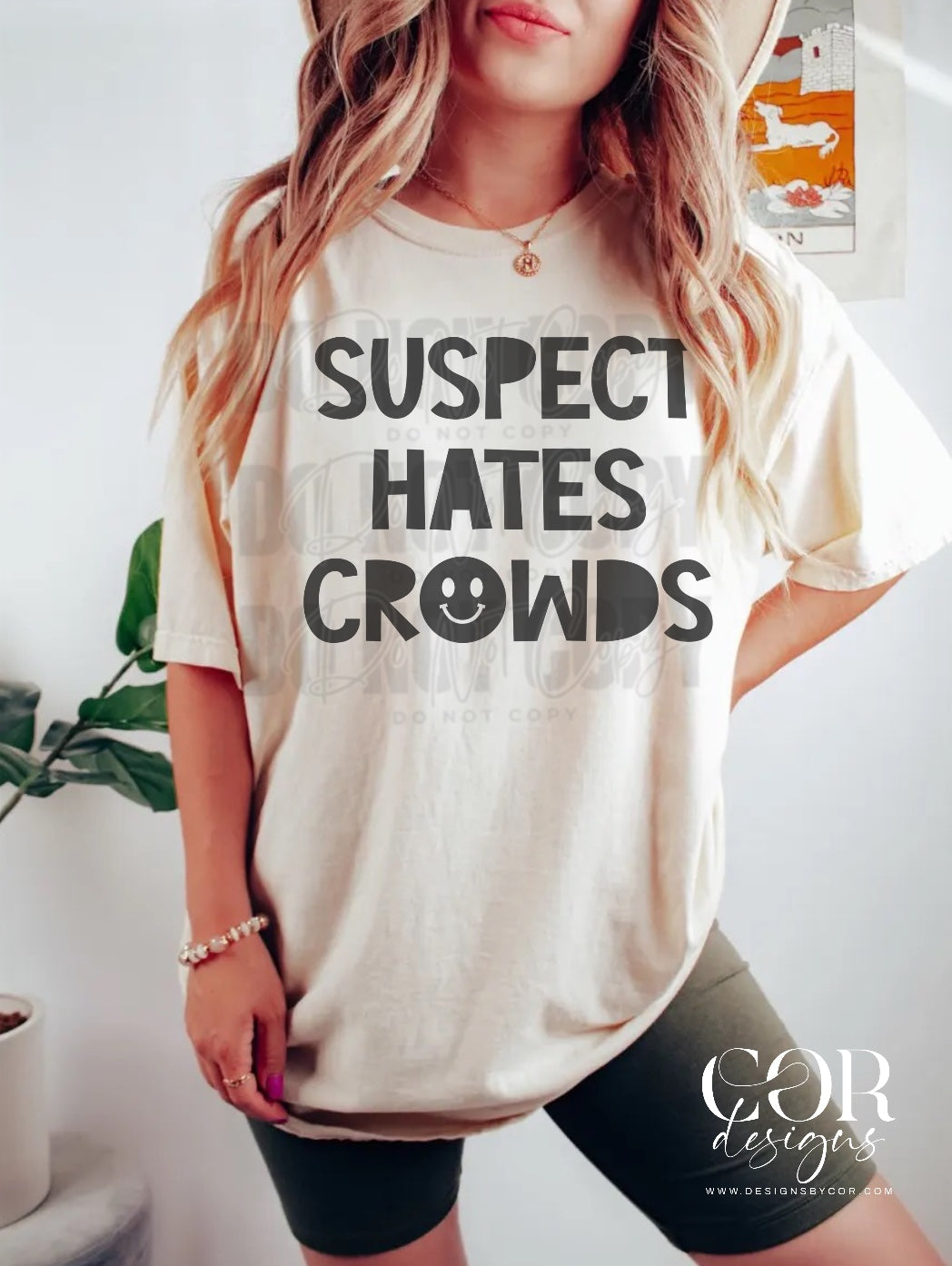 Suspect Hates Crowds