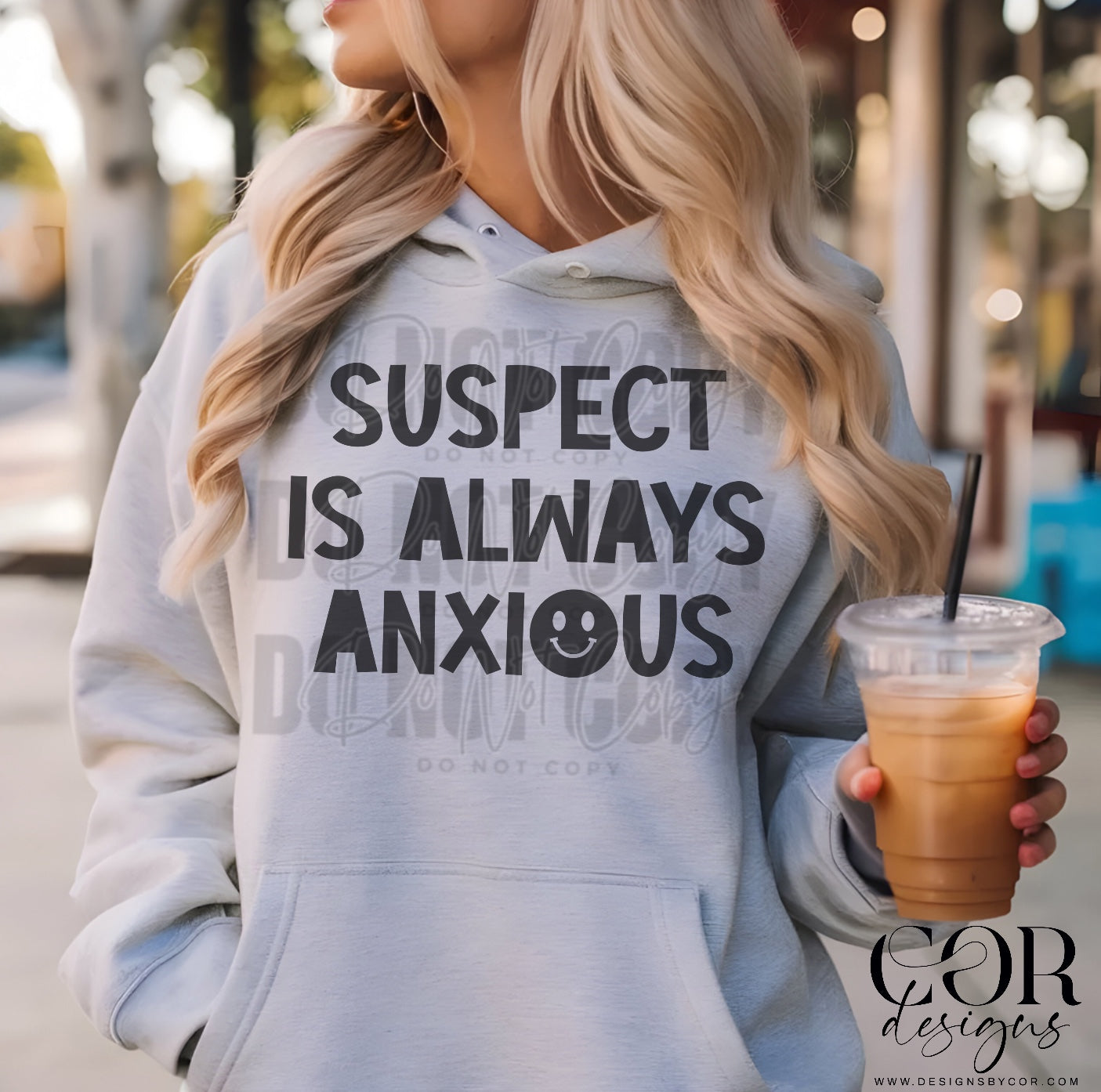 Suspect is always anxious