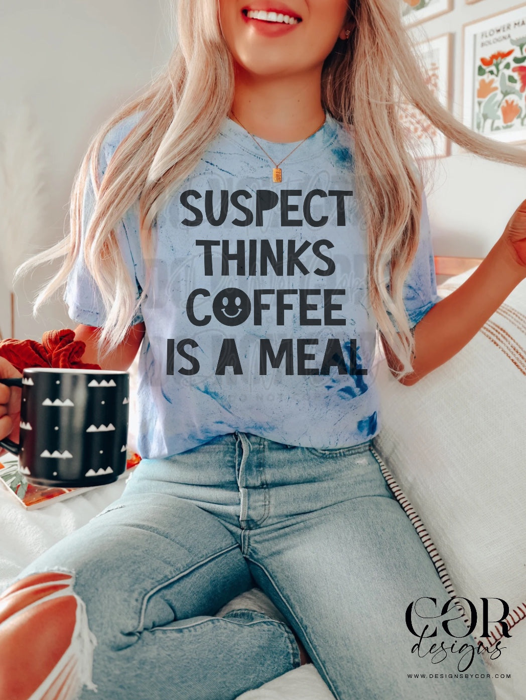 Suspect thinks coffee is a meal