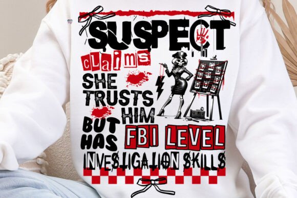 Suspect claims she trust him but has FBI level investigation skills