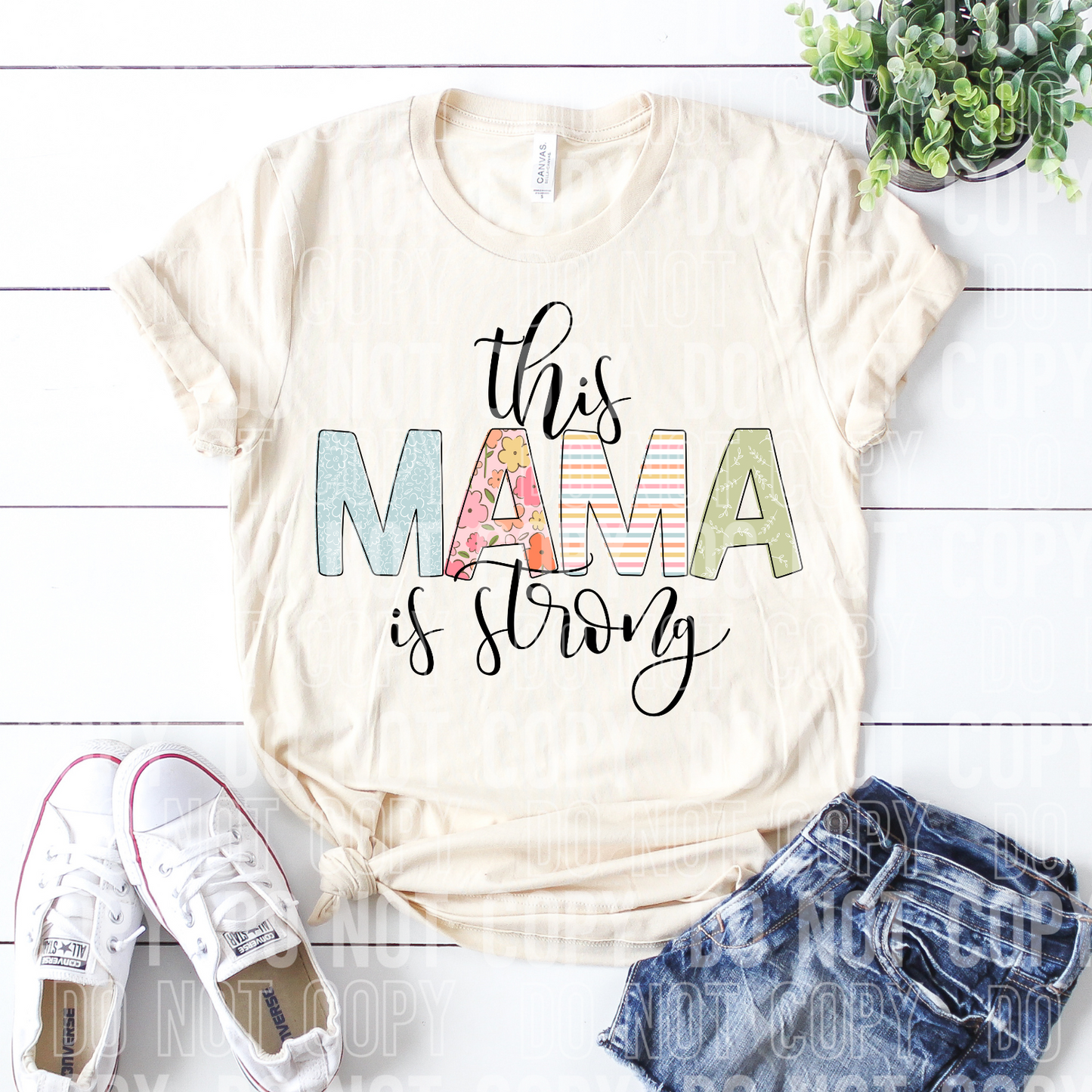 This mama is strong