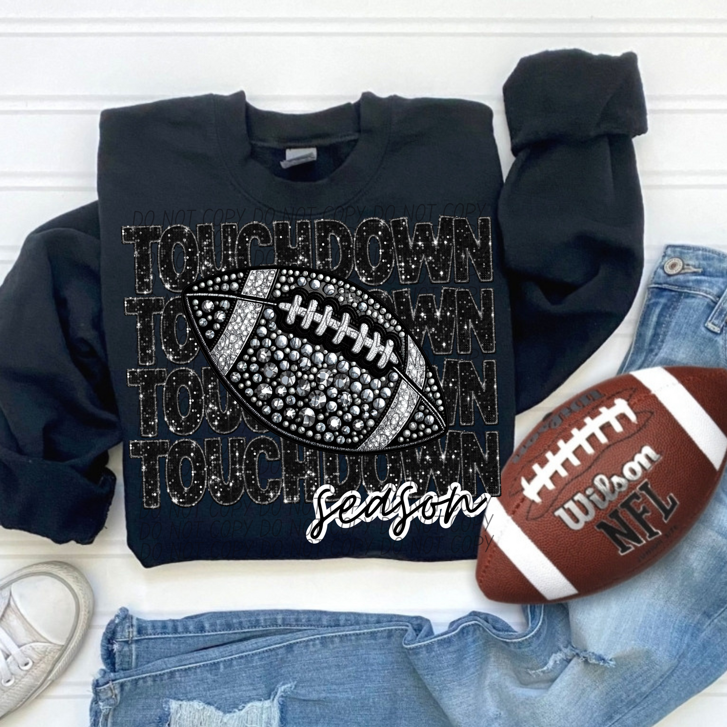 Rhinestone Touchdown Season
