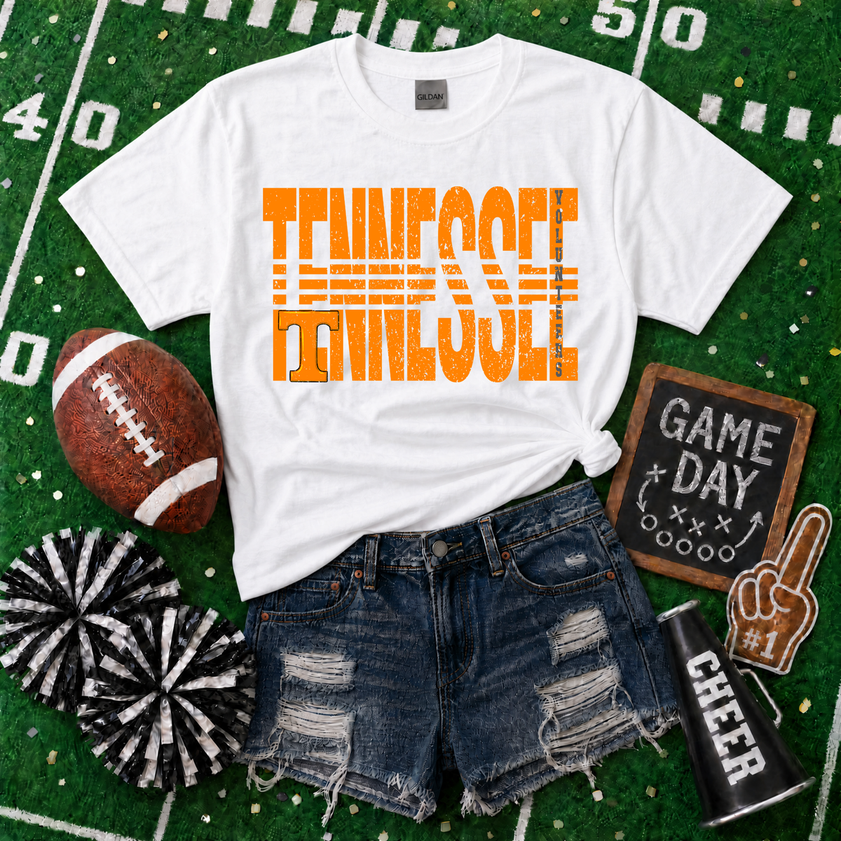 College Lined - Tennessee Volunteers