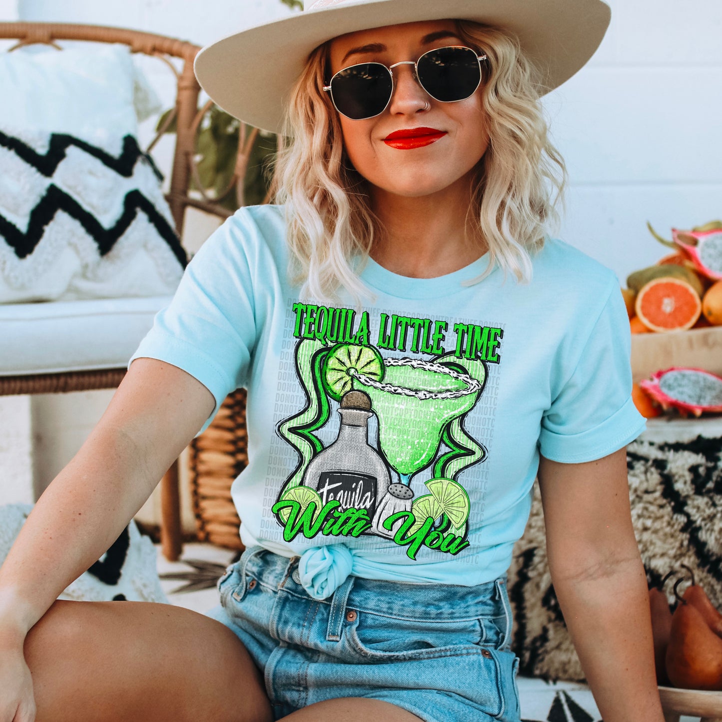 Tequila Little Time With You- DTF Transfer