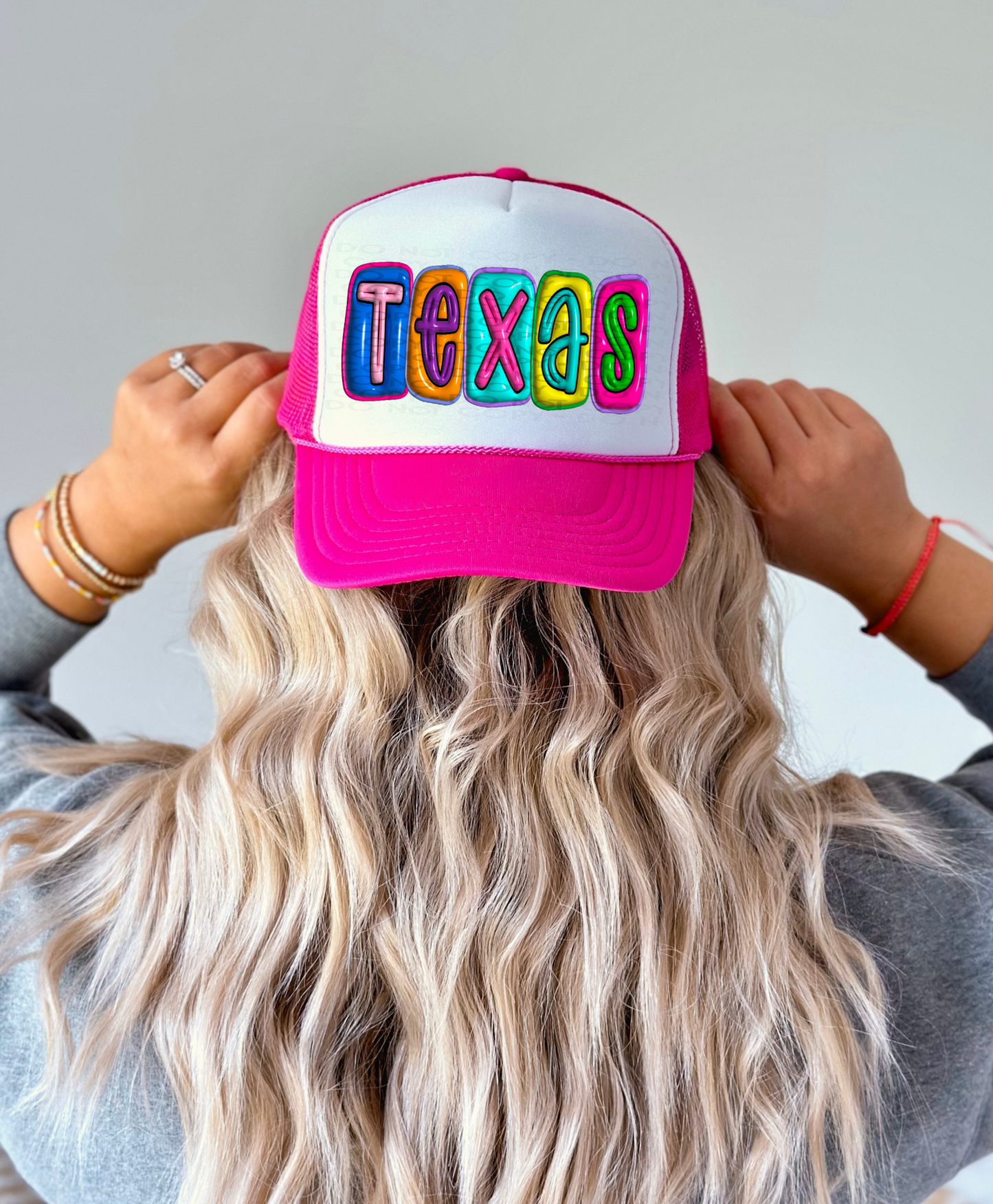 Texas - multicolored