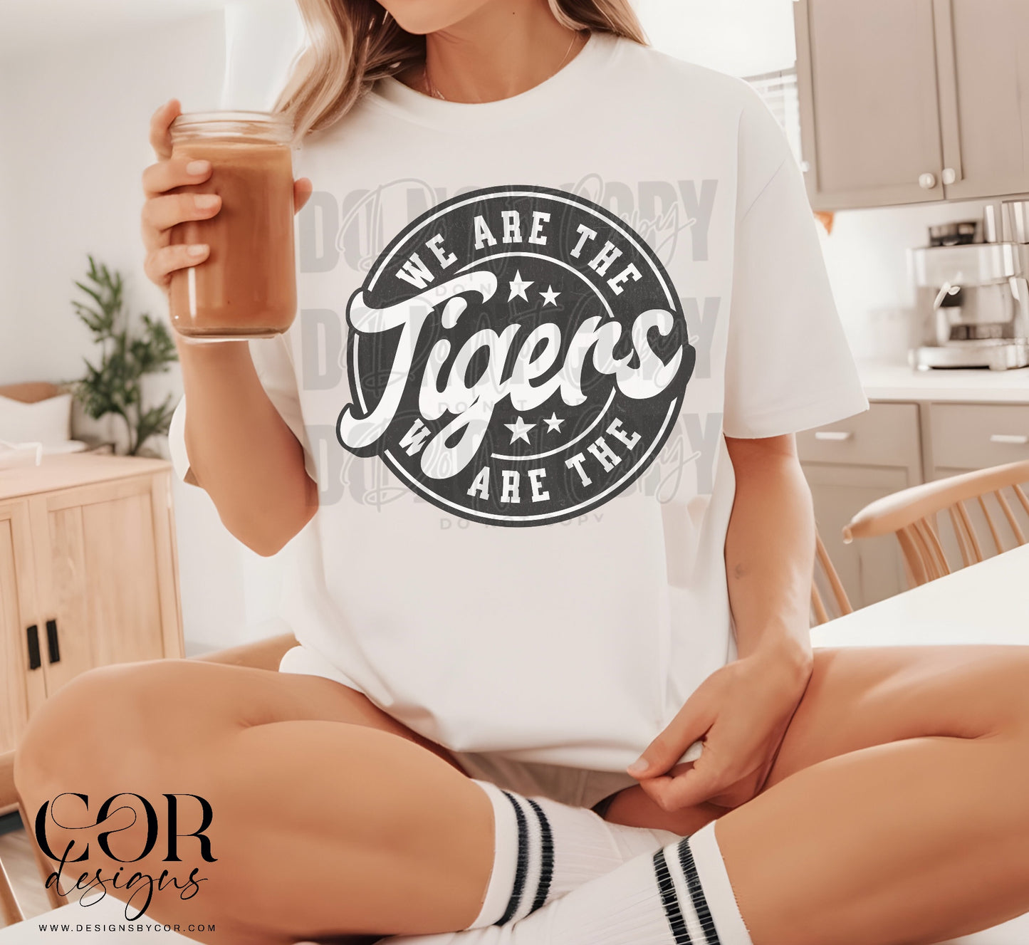 We Are The Tigers Black Circle