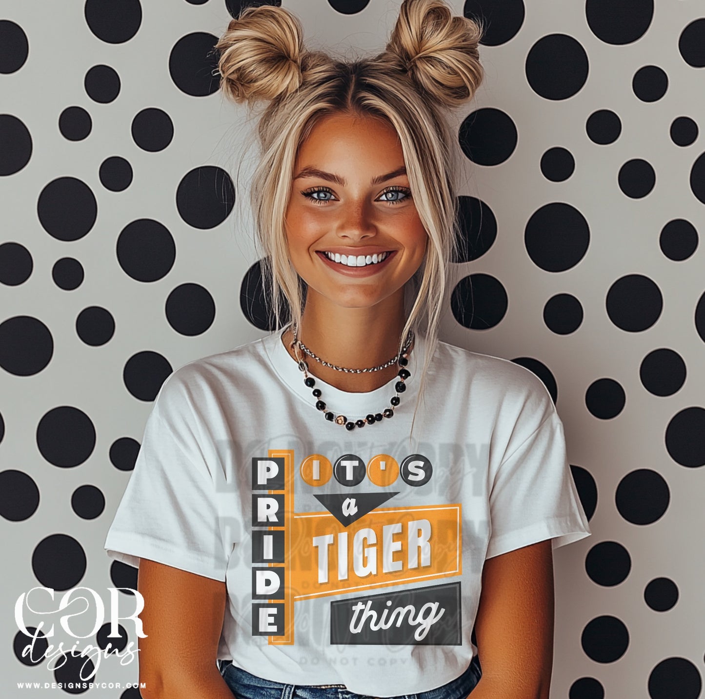 Its A Tiger Pride Thing Orange And Grey