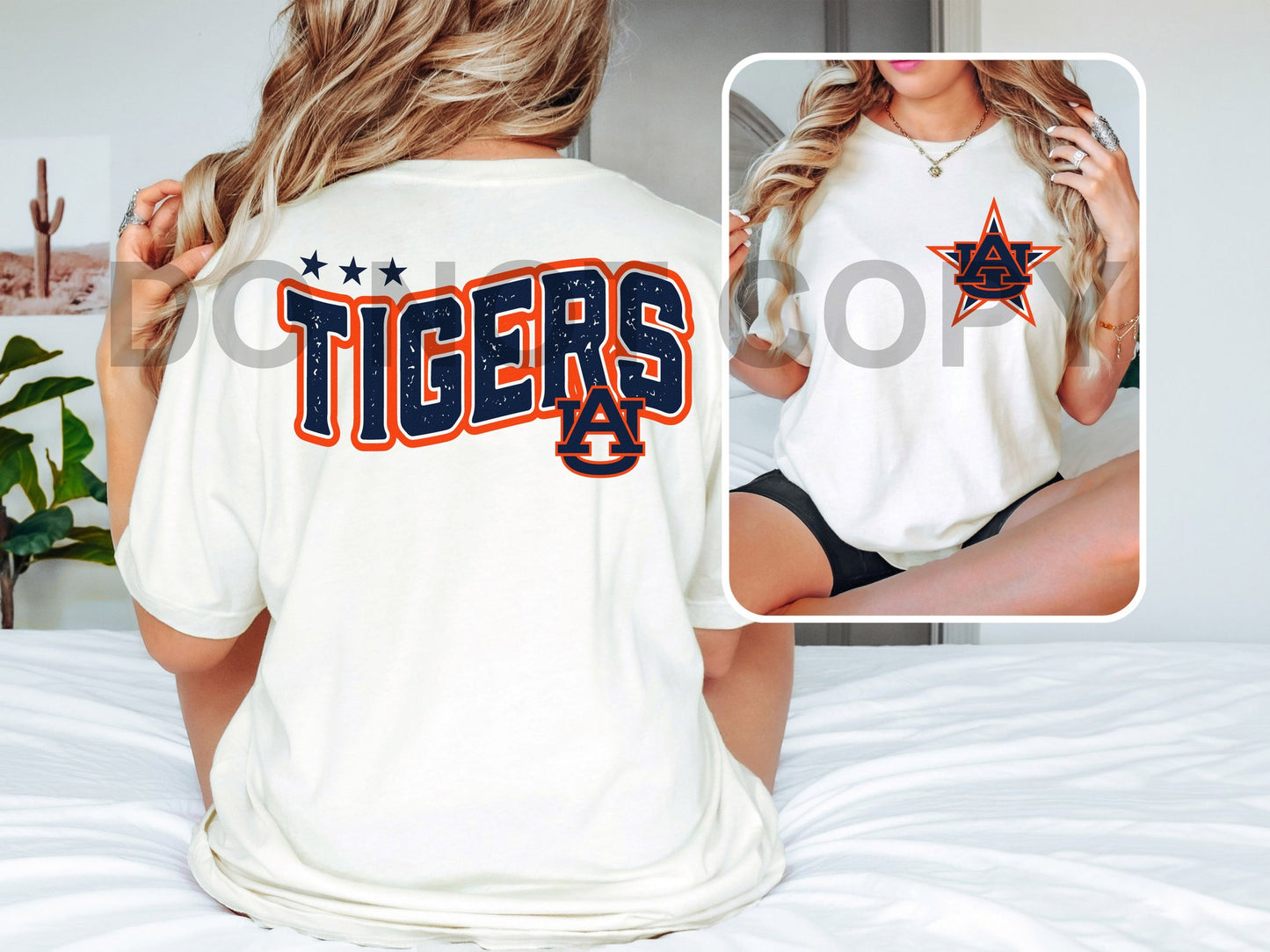 Tigers Auburn - BACK