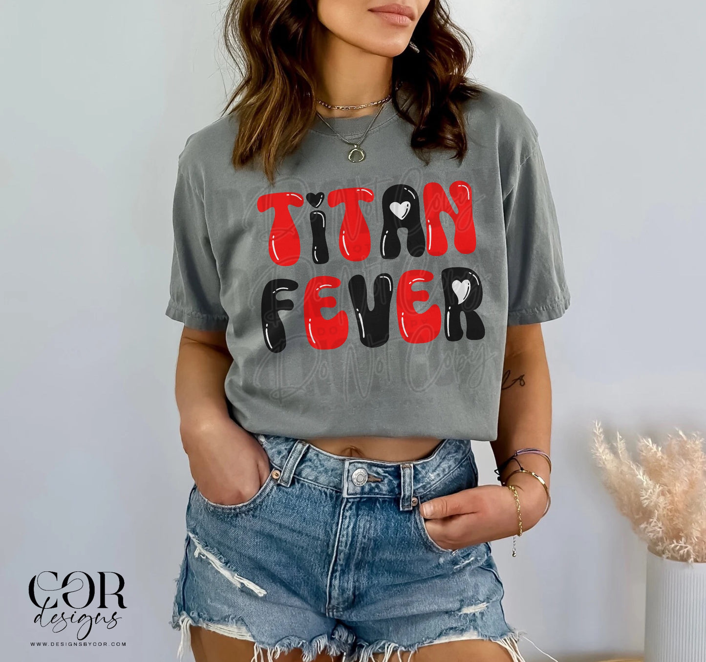 Titan Fever Red And Black