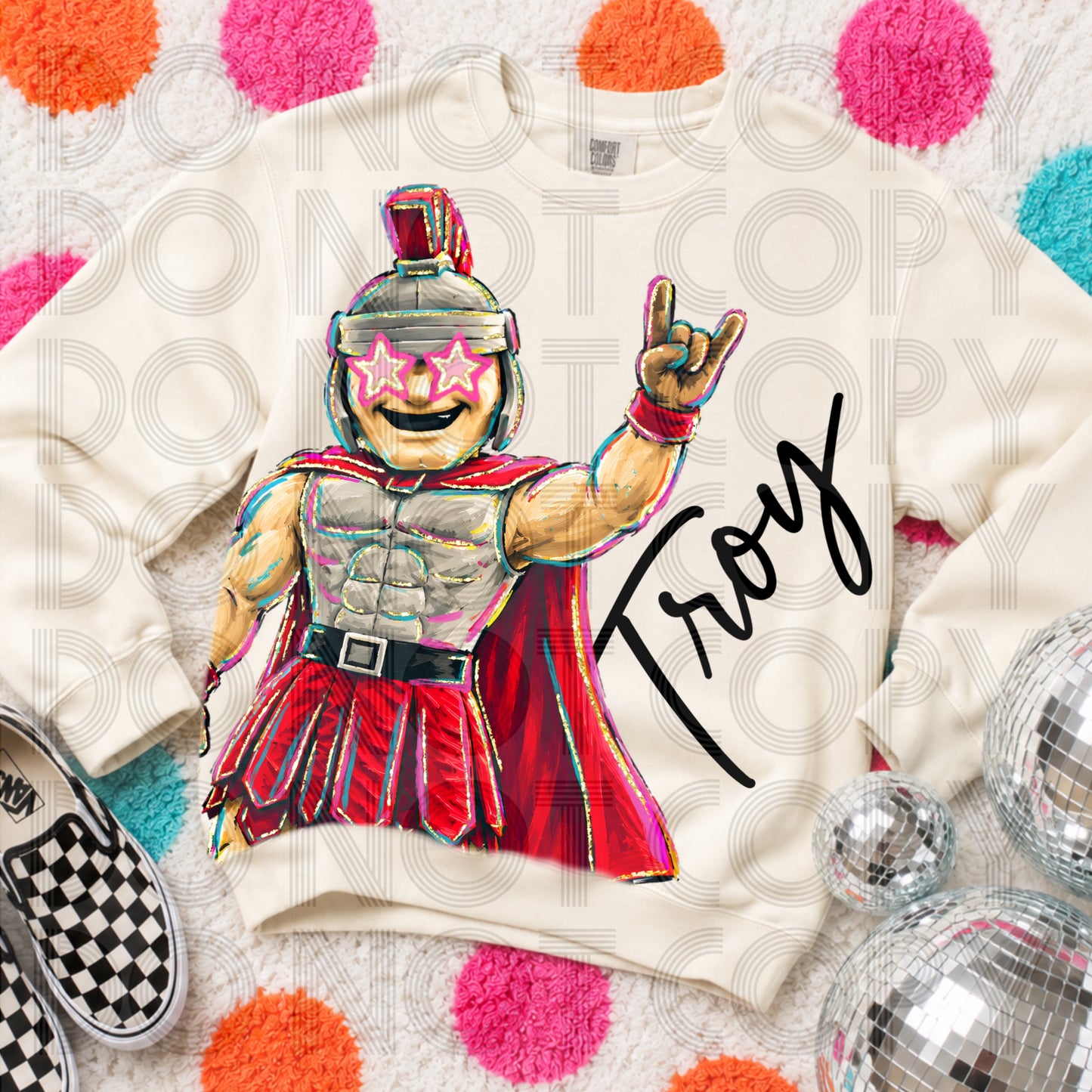 Cropped Rockin Delulu Troy
