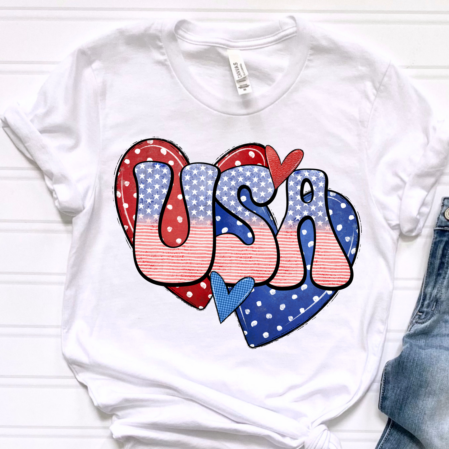 USA Hearts
