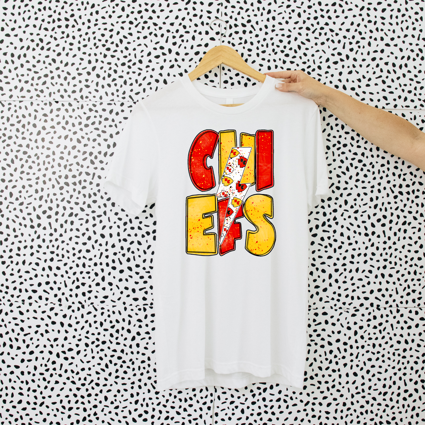 Chiefs Lightning Bolt - DTF Print